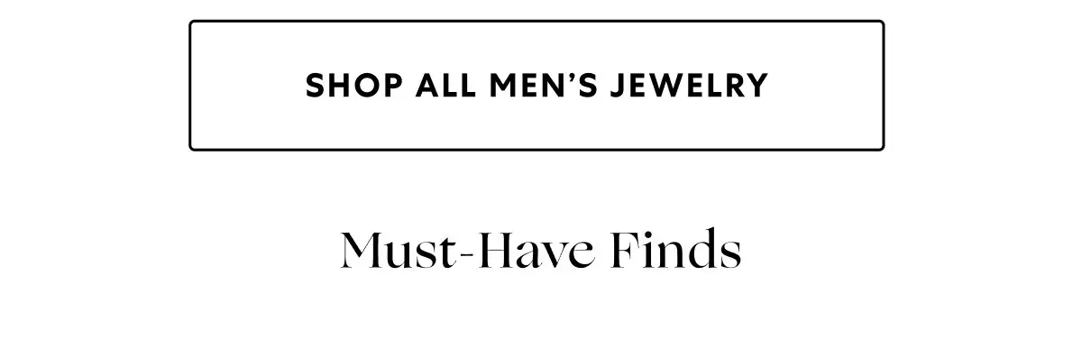 Shop All Men's Jewelry