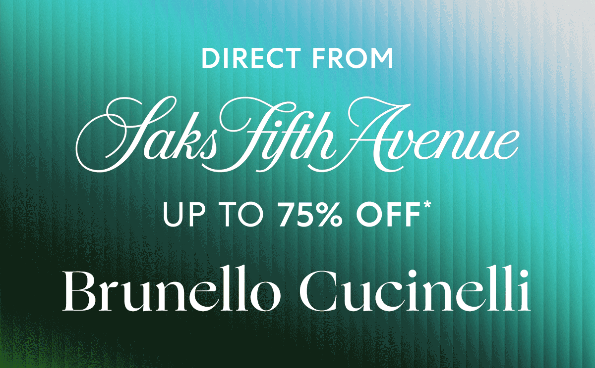Special delivery: Brunello Cucinelli, Bottega Veneta and more