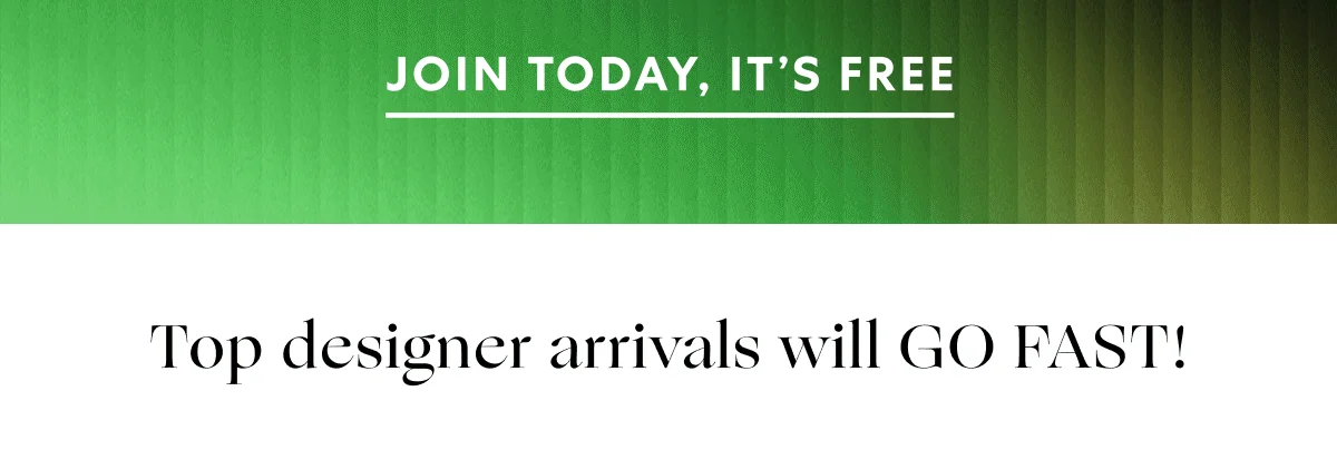 Join Today, It's Free