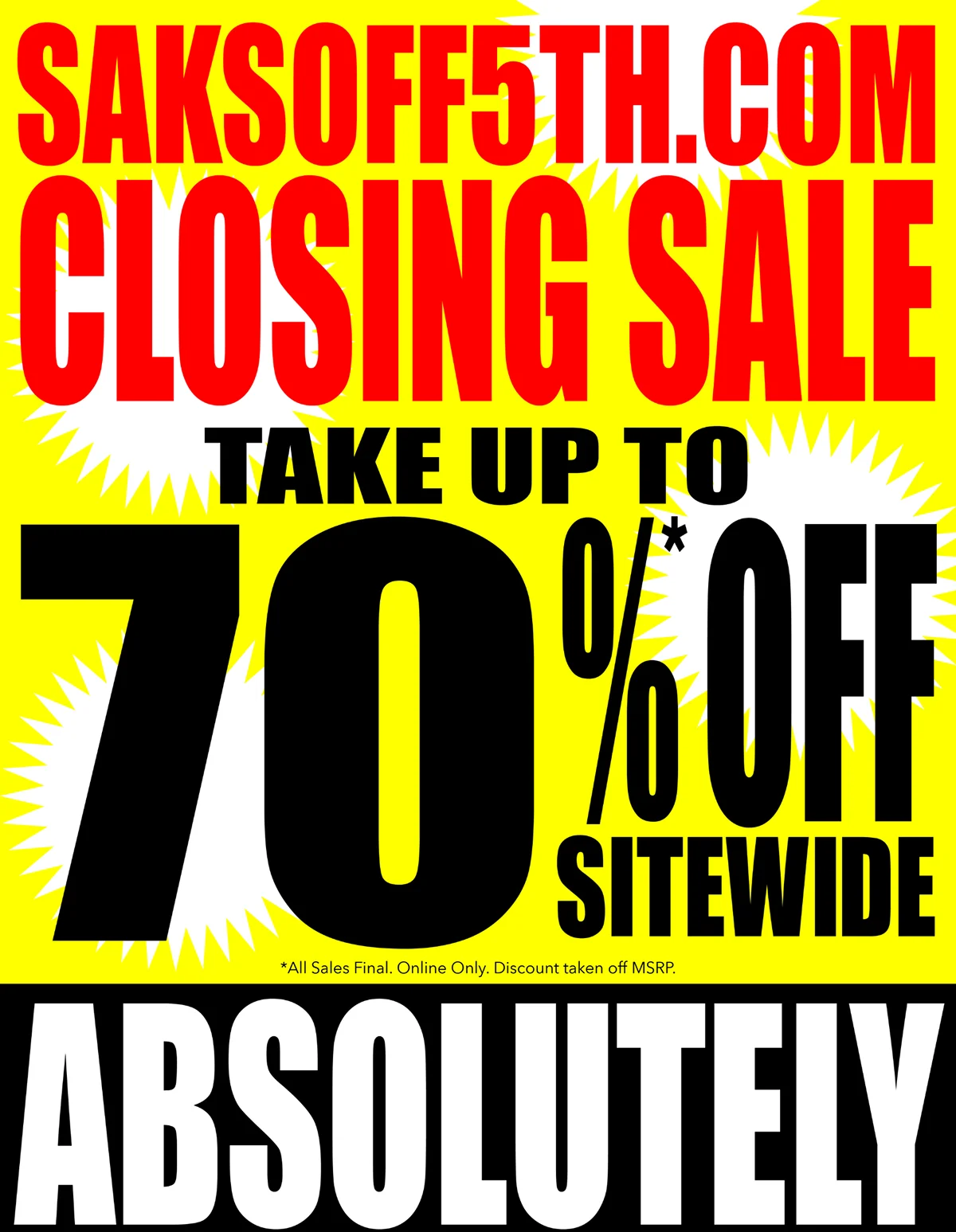 Luxury at Liquidation Prices!
