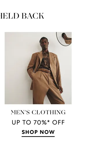 Shop Men's Clothing