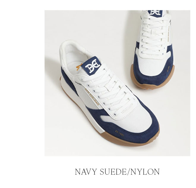 Navy Suede/Nylon