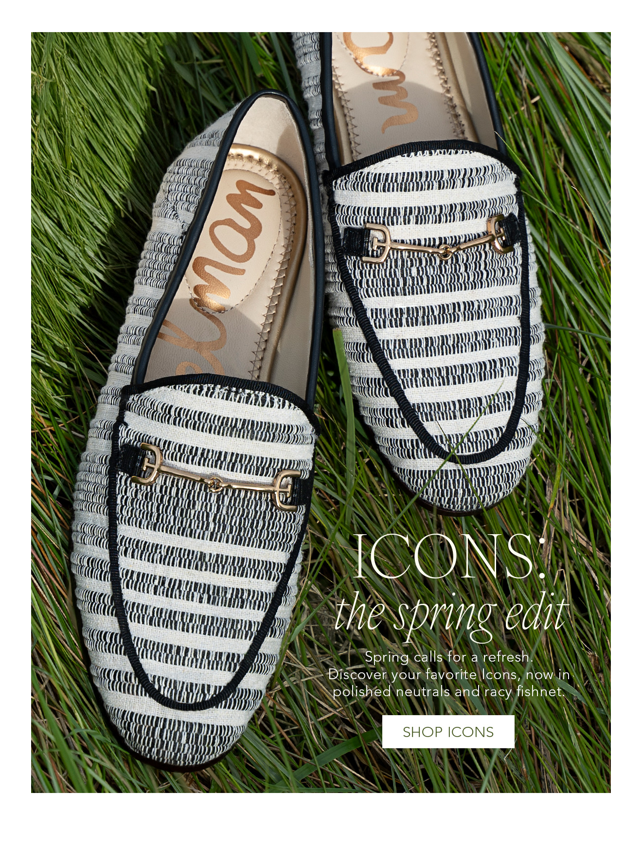 Icons: The Spring Edit | Spring Calls For A Refresh. Discover Your Favorite Icons, Now In Polished Neutrals And Racy Fishnet. | Shop Icons