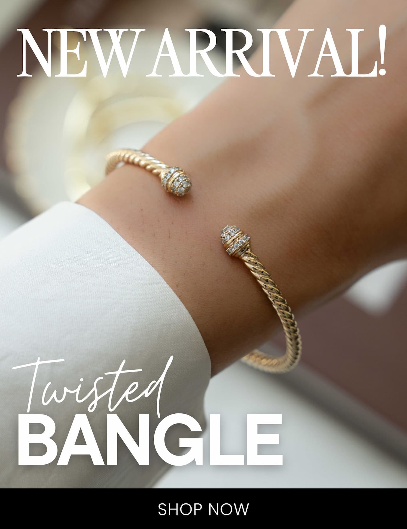 twisted bangle