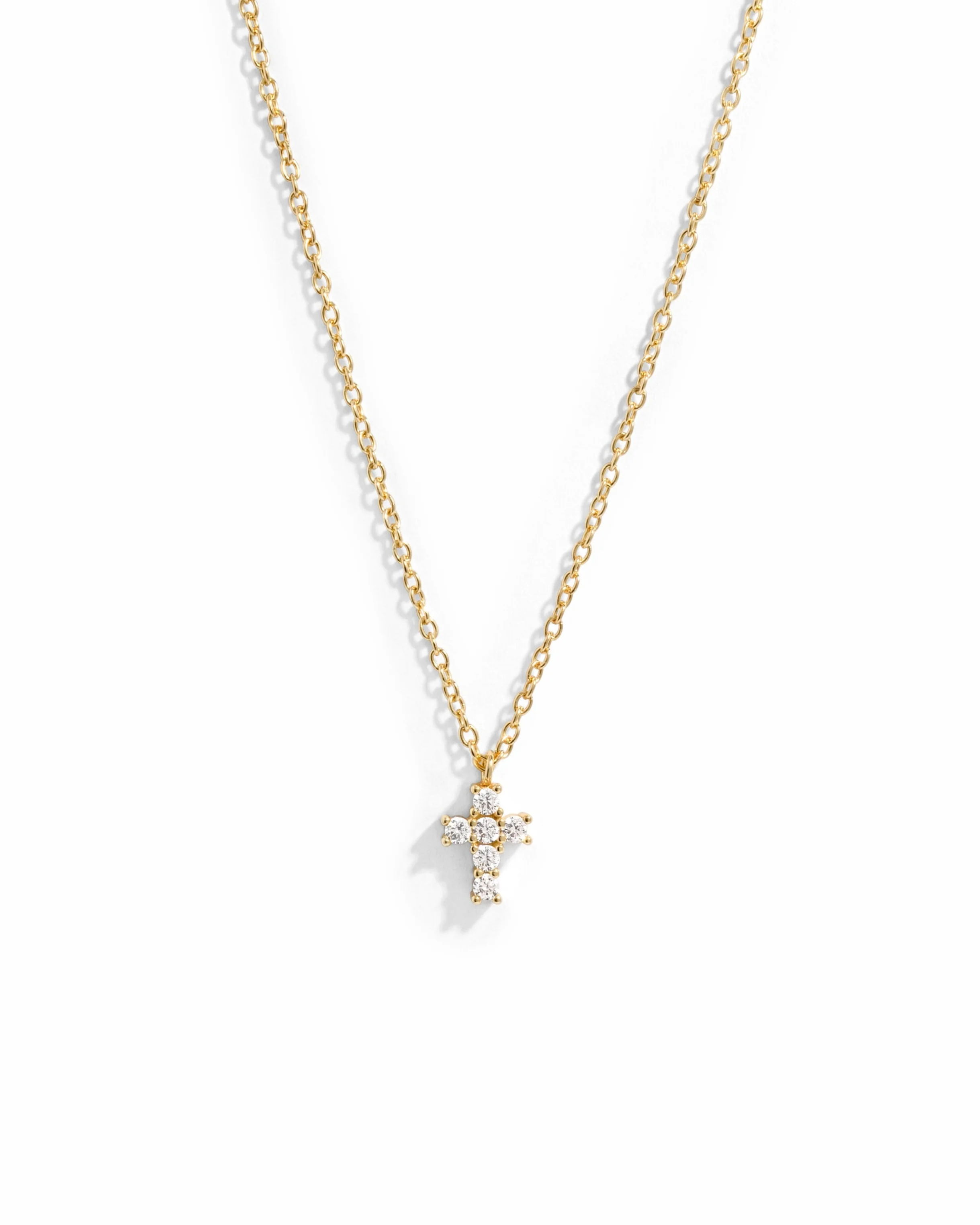 Image of Tiny Cross Necklace