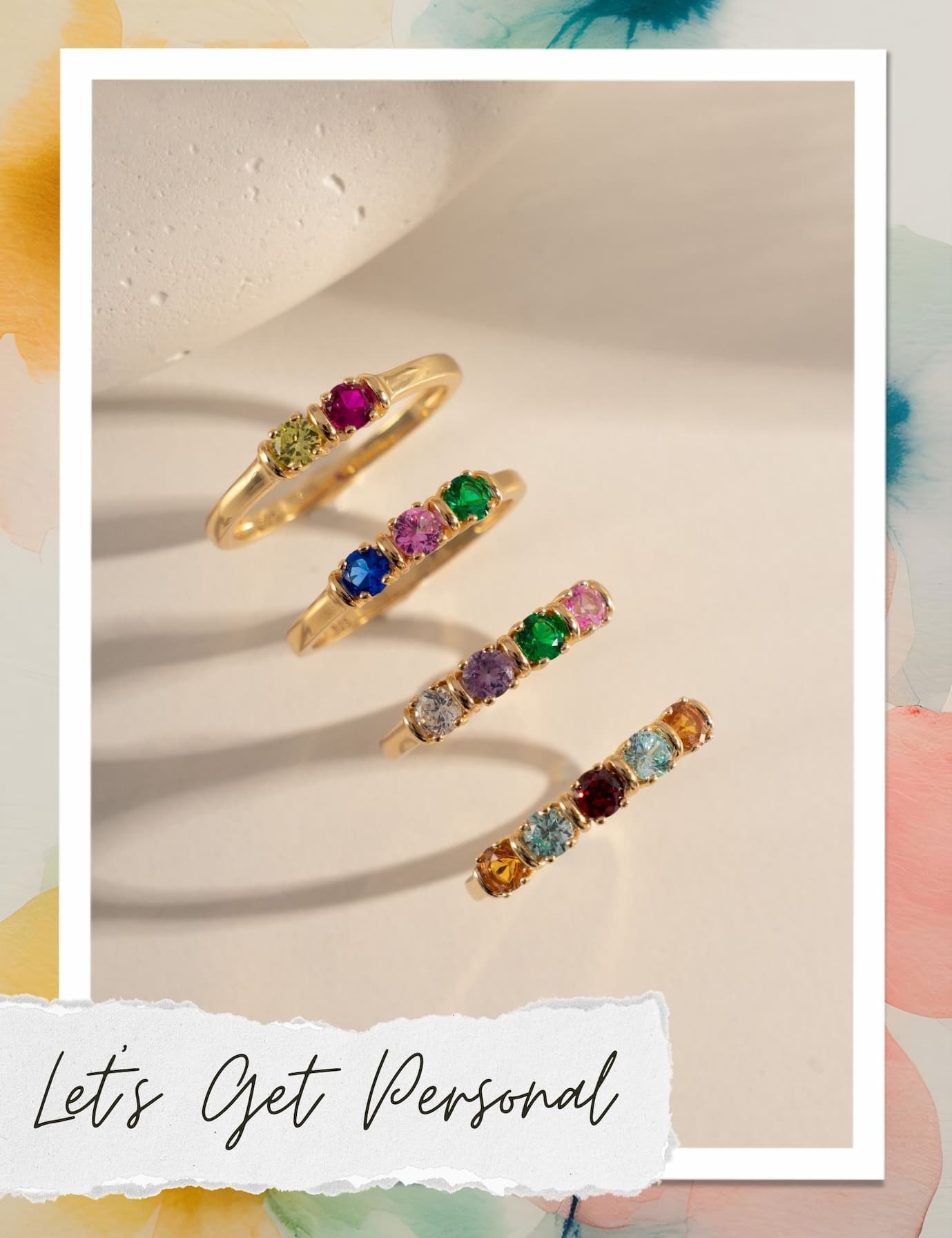 Custom Birthstone Ring