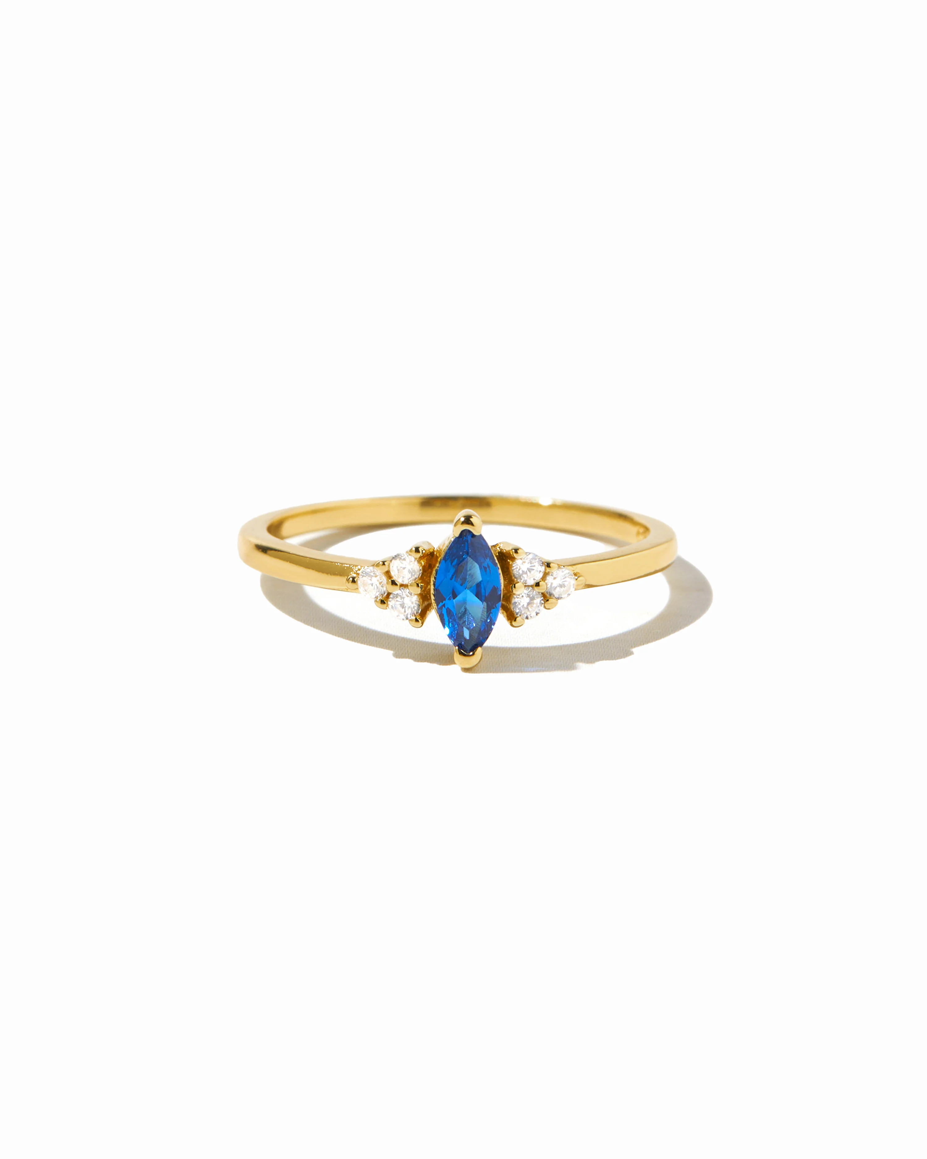 Image of Sapphire Marquise Ring