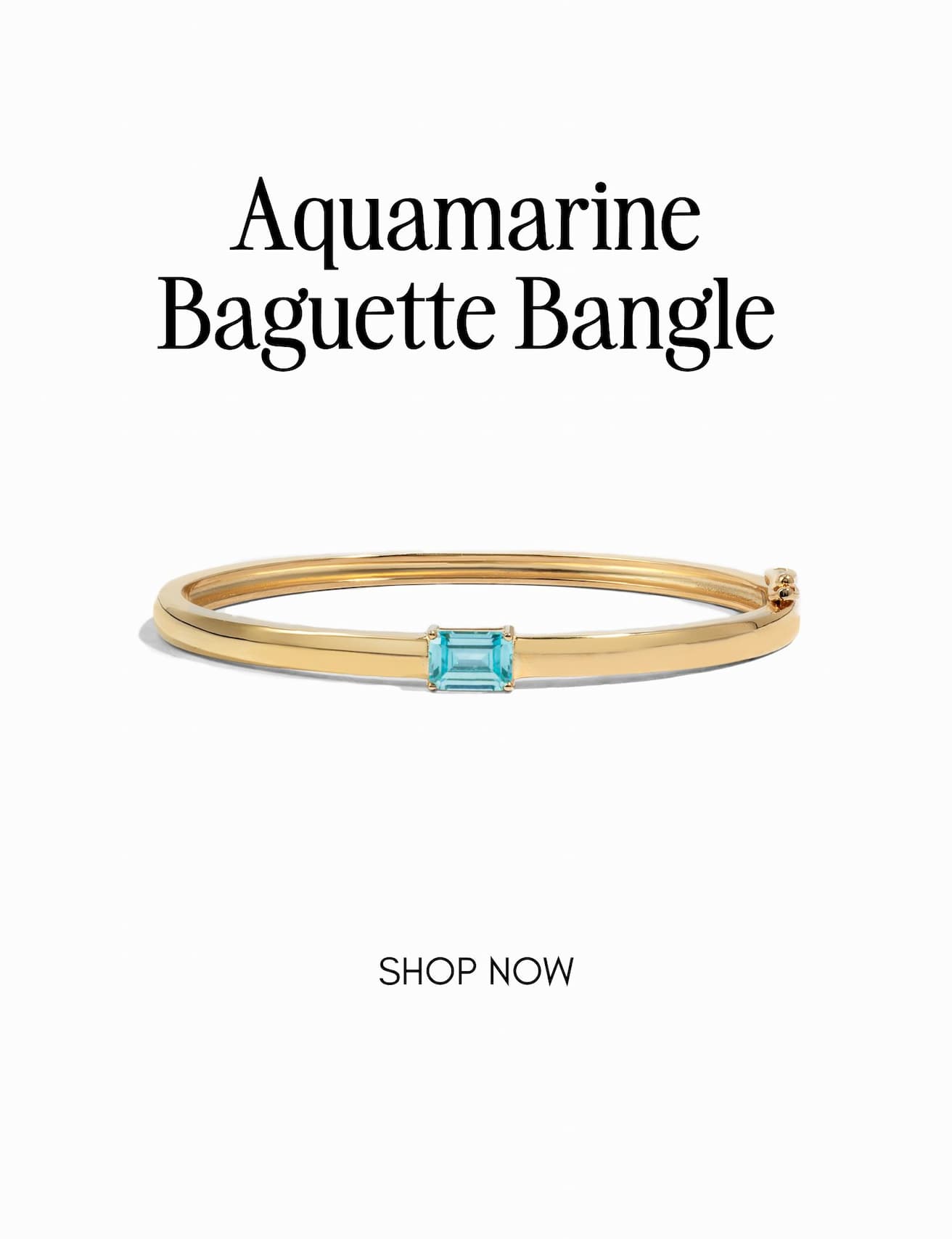 aqaumarine bangle