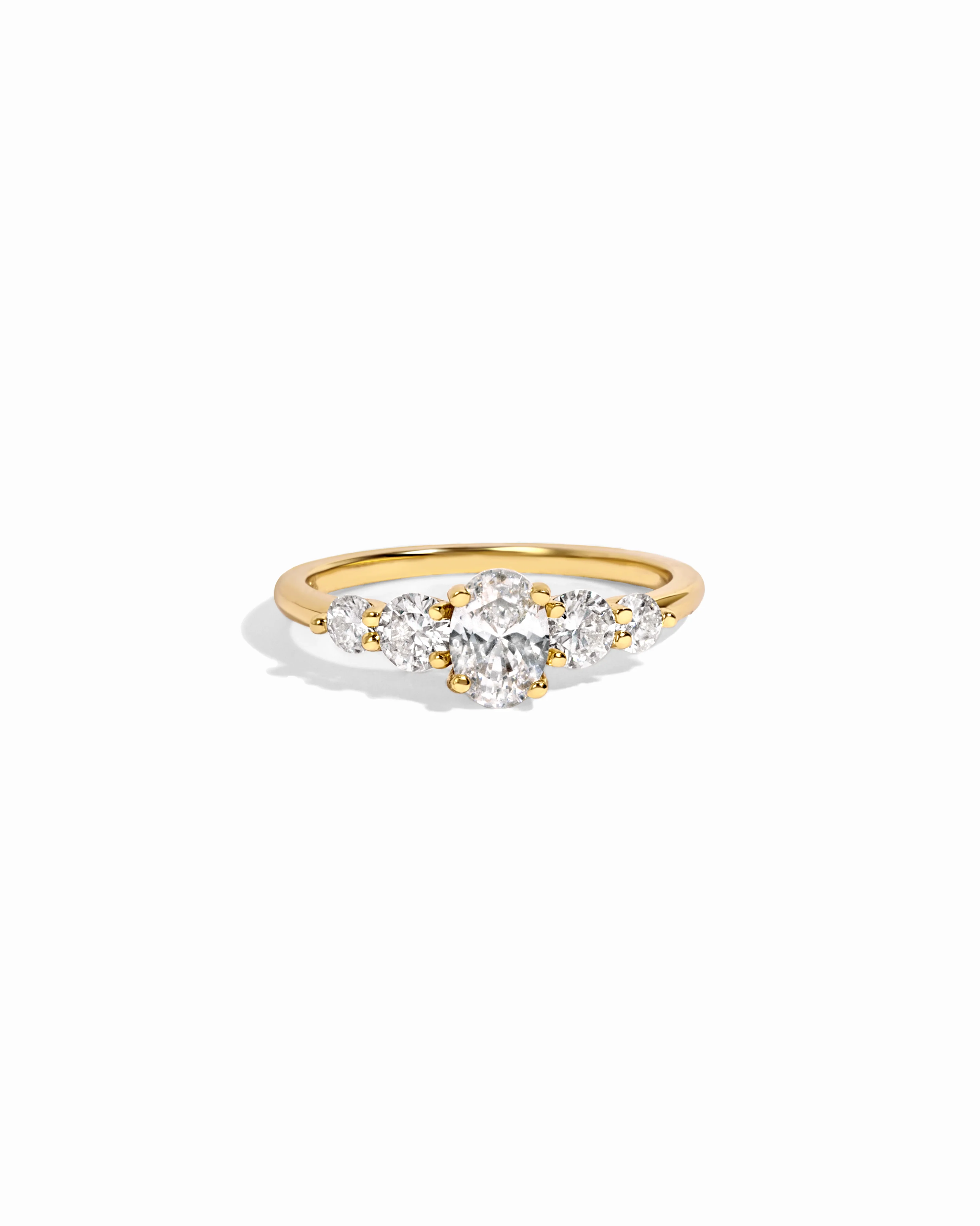 Image of Oval Cluster Ring