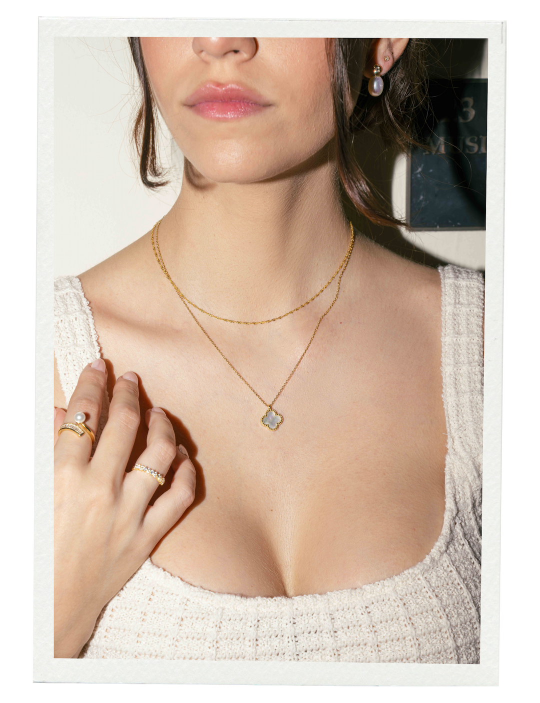 mother of pearl necklace
