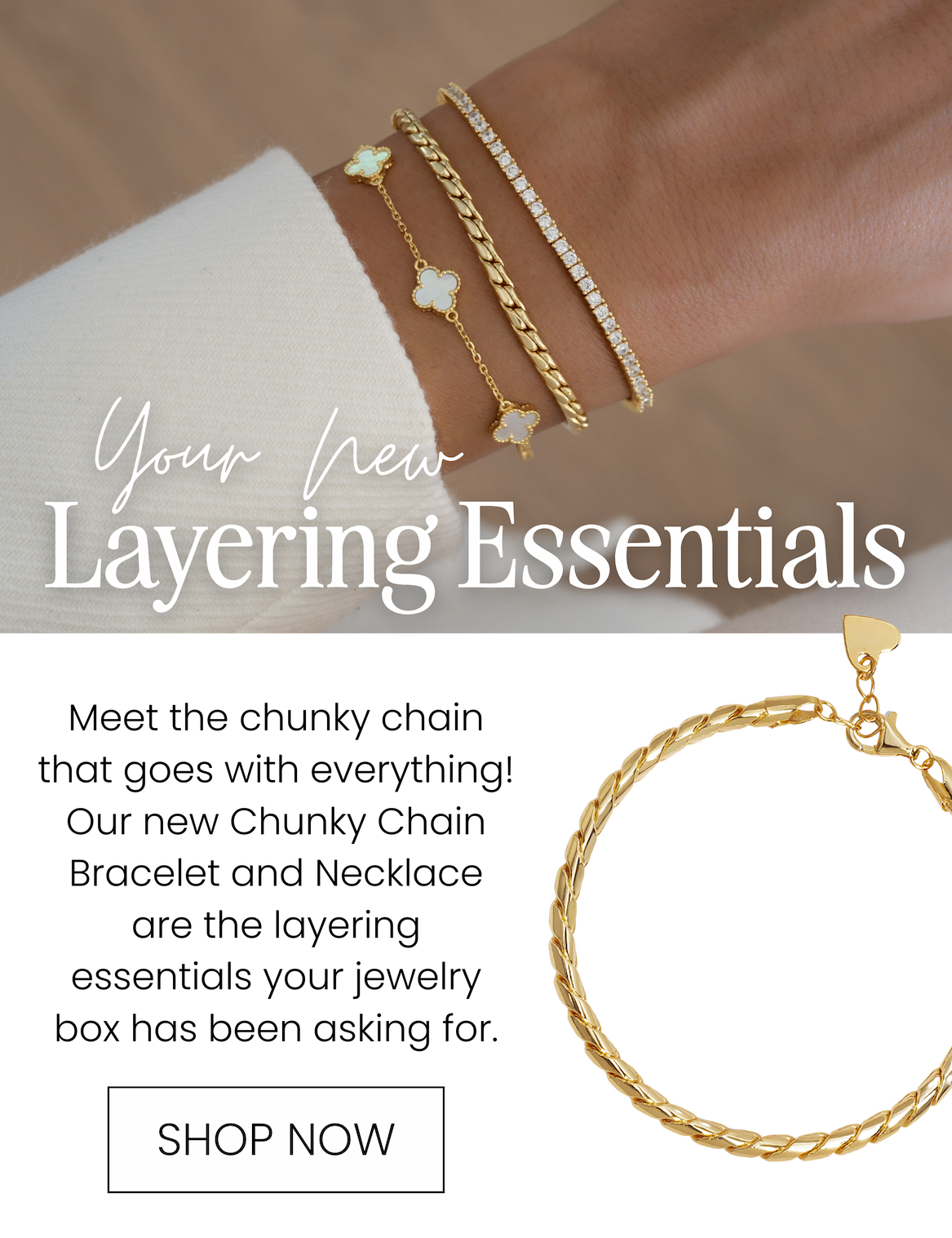 Chunky Chain Bracelet
