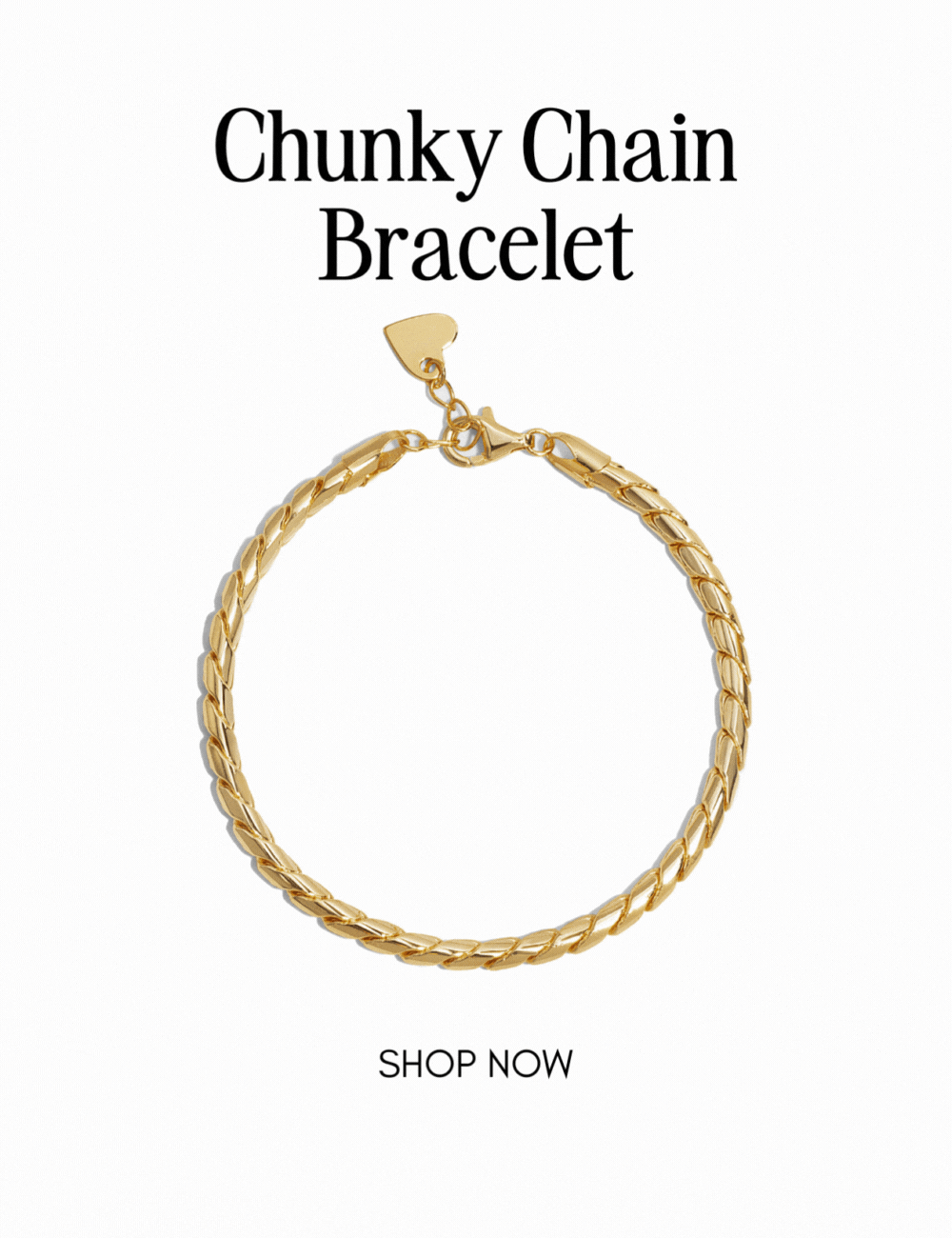 Chain Bracelet in Gold and Silver