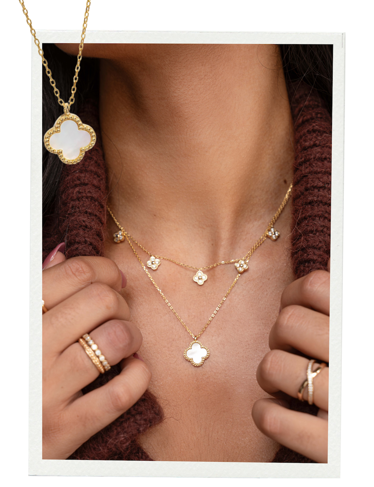 mother of pearl necklace