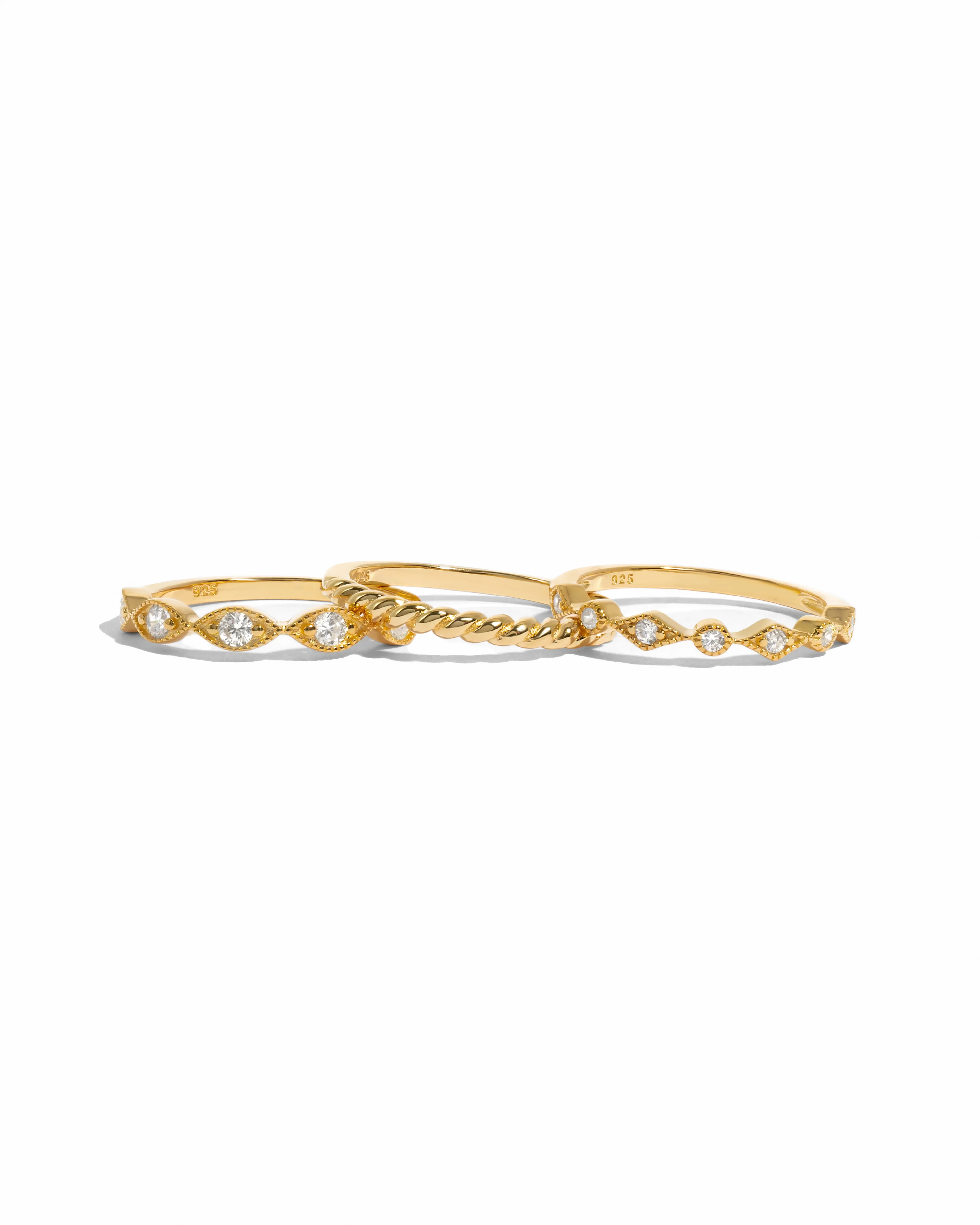 Image of Trio Ring Set