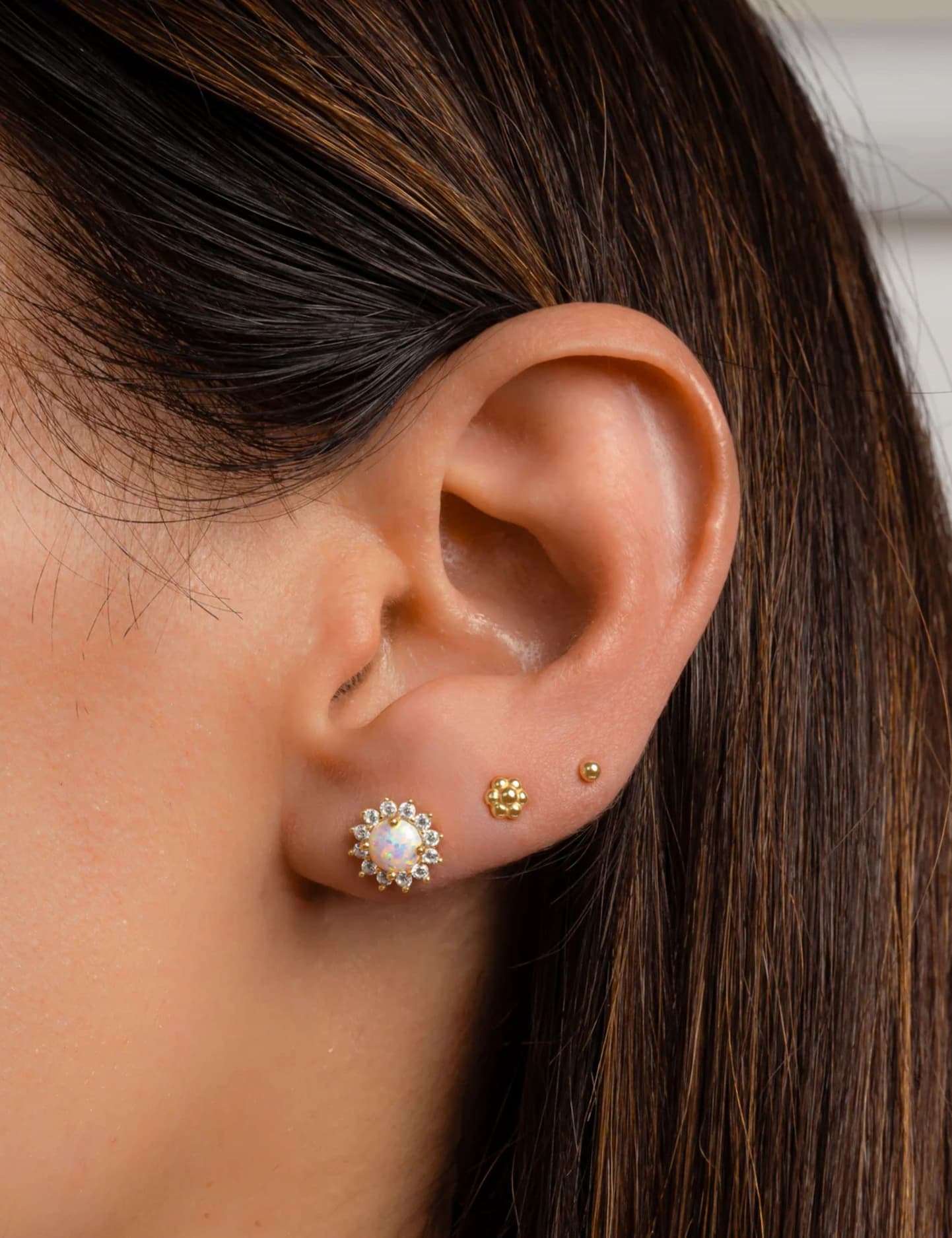 Opal Studs