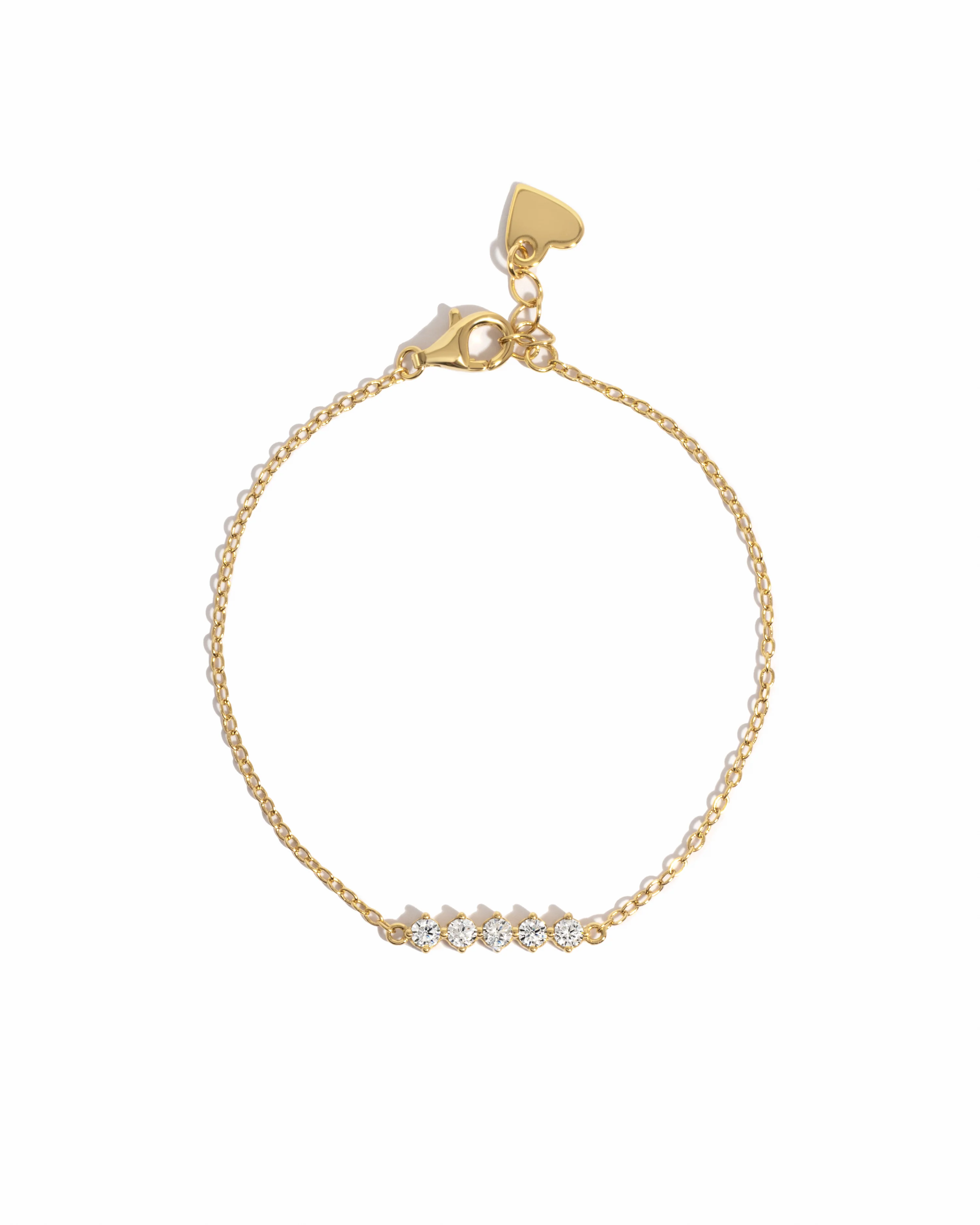 Image of 5 Stone Diamond Bracelet