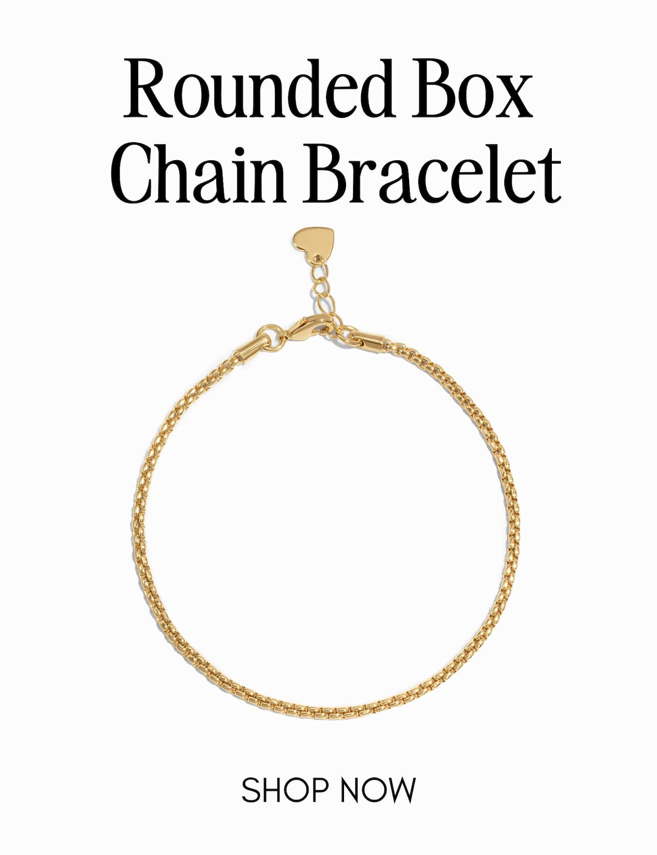 box chain bracelet