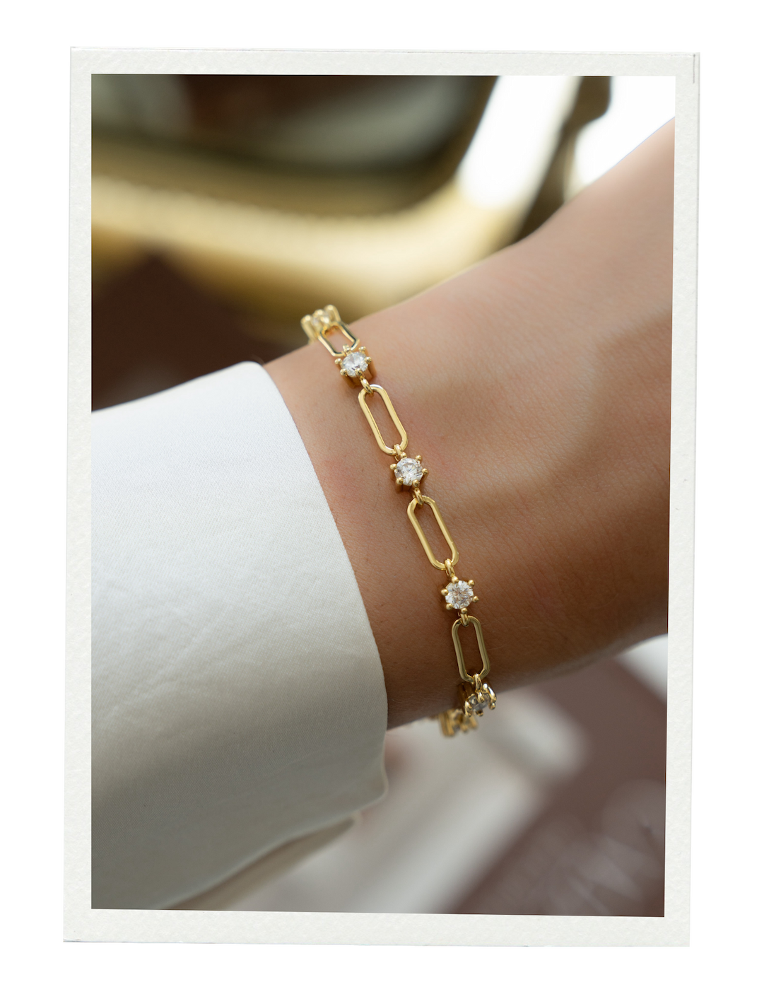 link cz bracelet