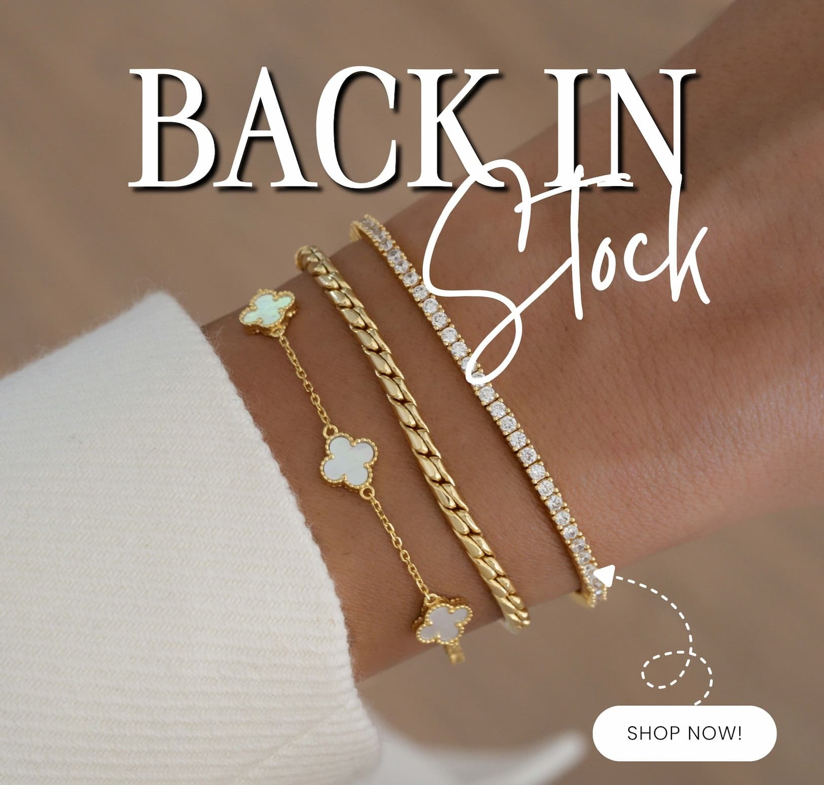 BACK IN STOCK