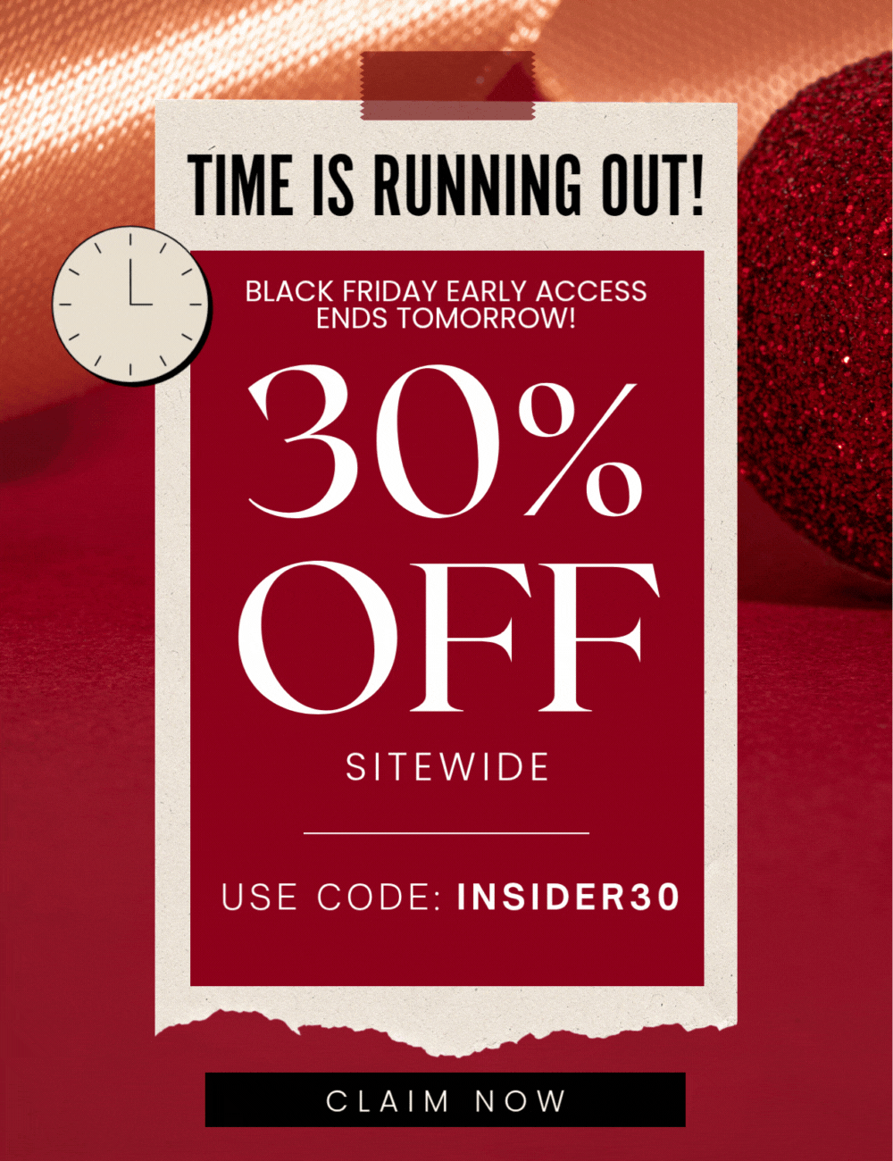 30% off!