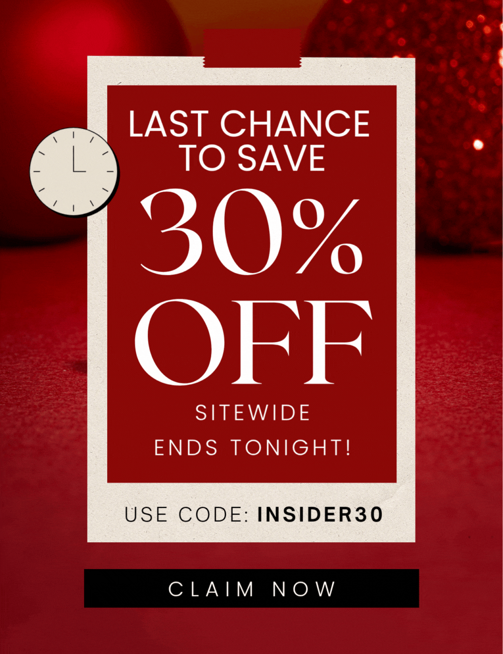30% off!