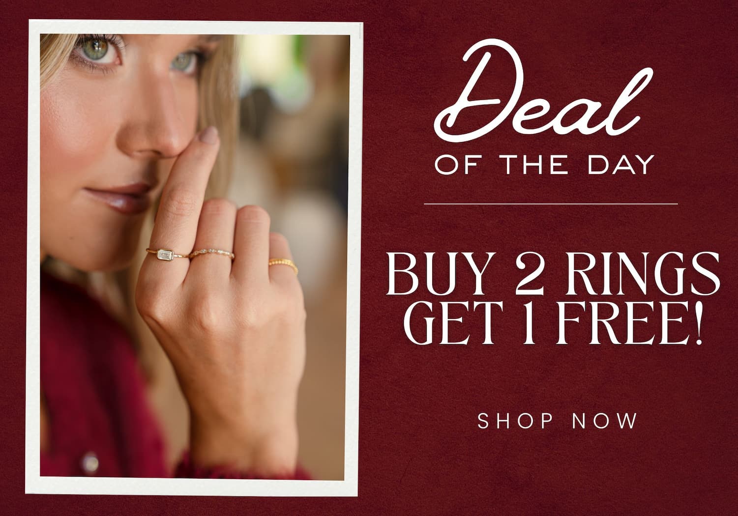 buy 2 rings get 1 