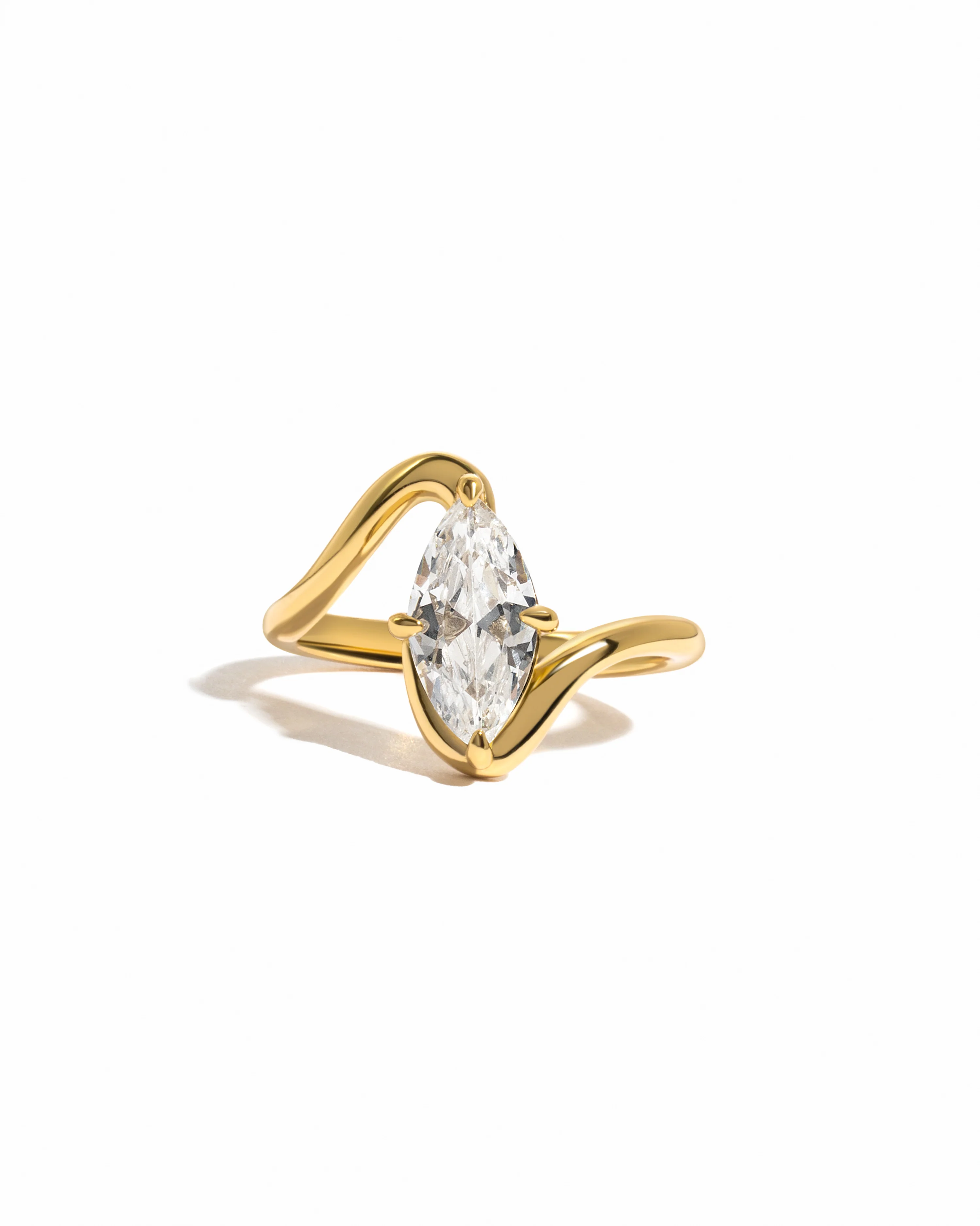 Image of Marquise Swirl Ring