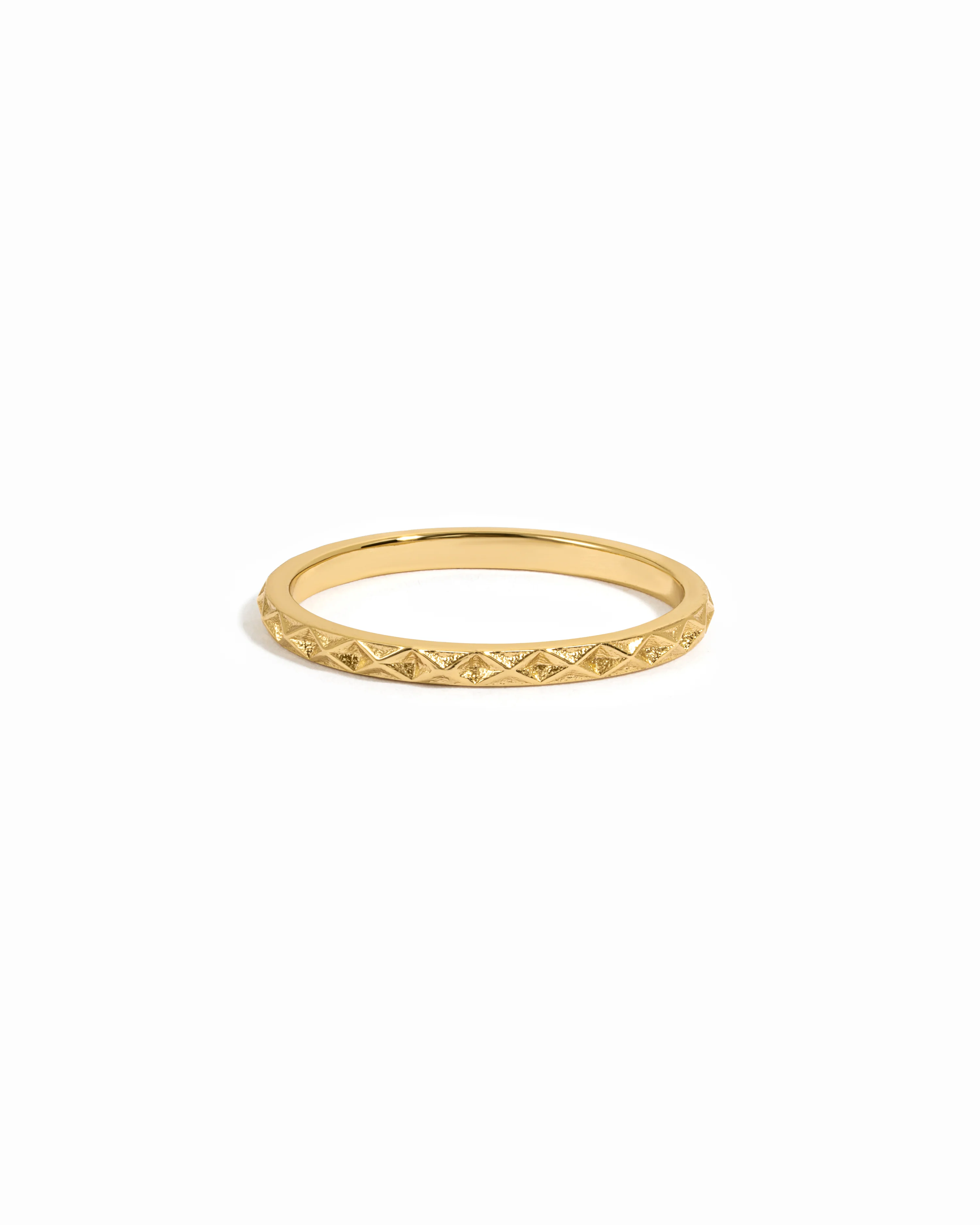 Image of Simple Geometric Stacking Ring