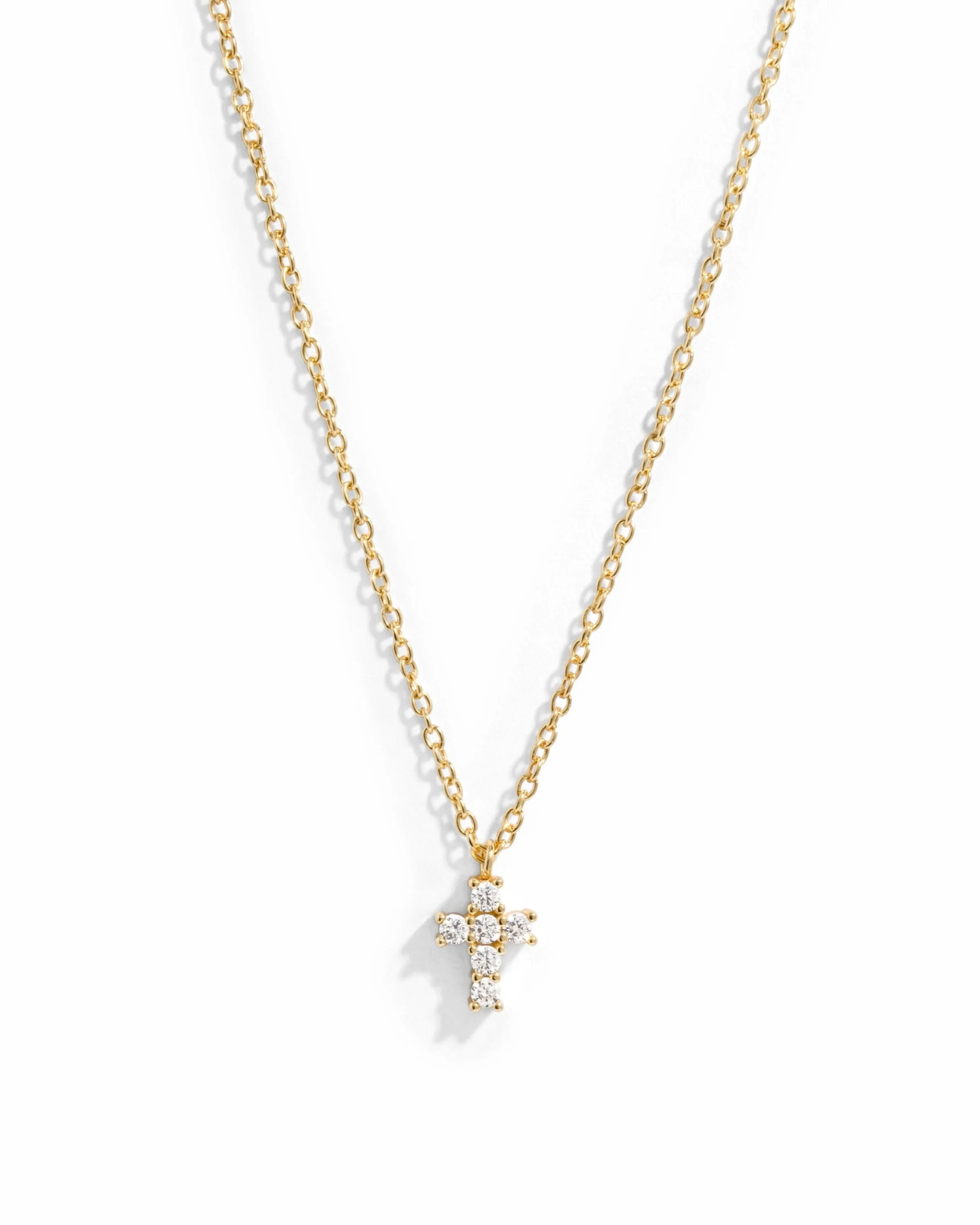 Image of Tiny Cross Necklace