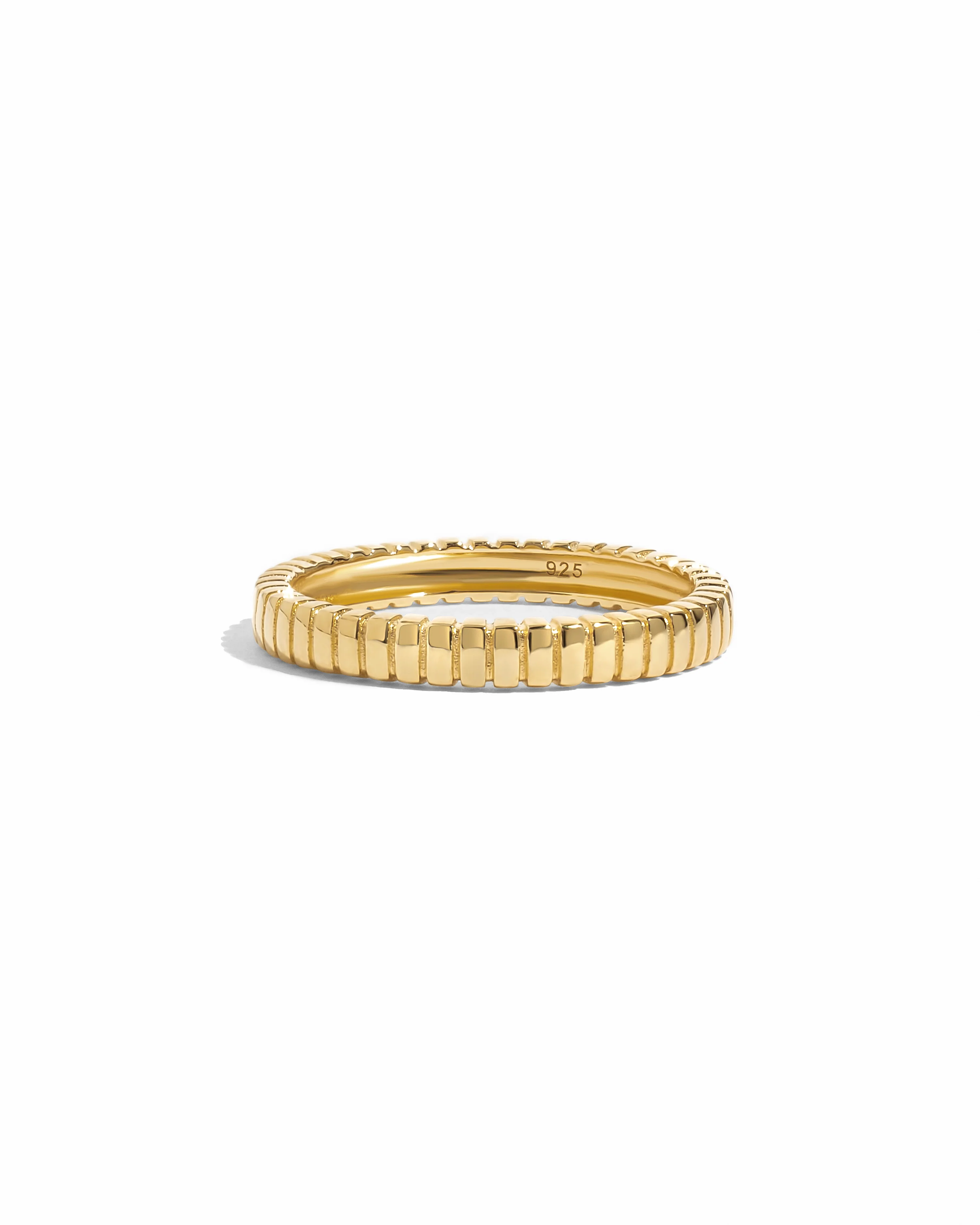 Image of Dainty Fluted Ring