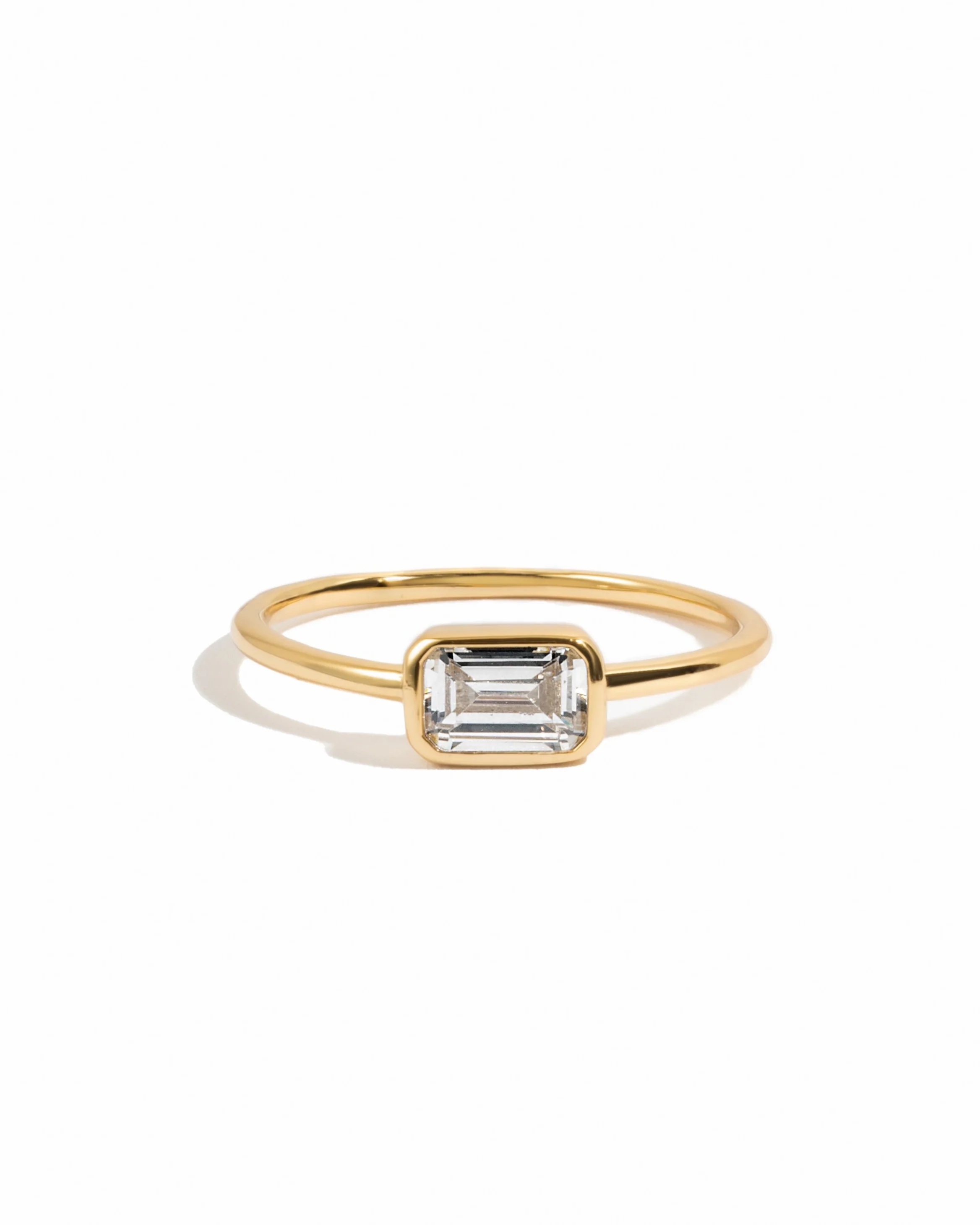 Image of Baguette Bezel Ring