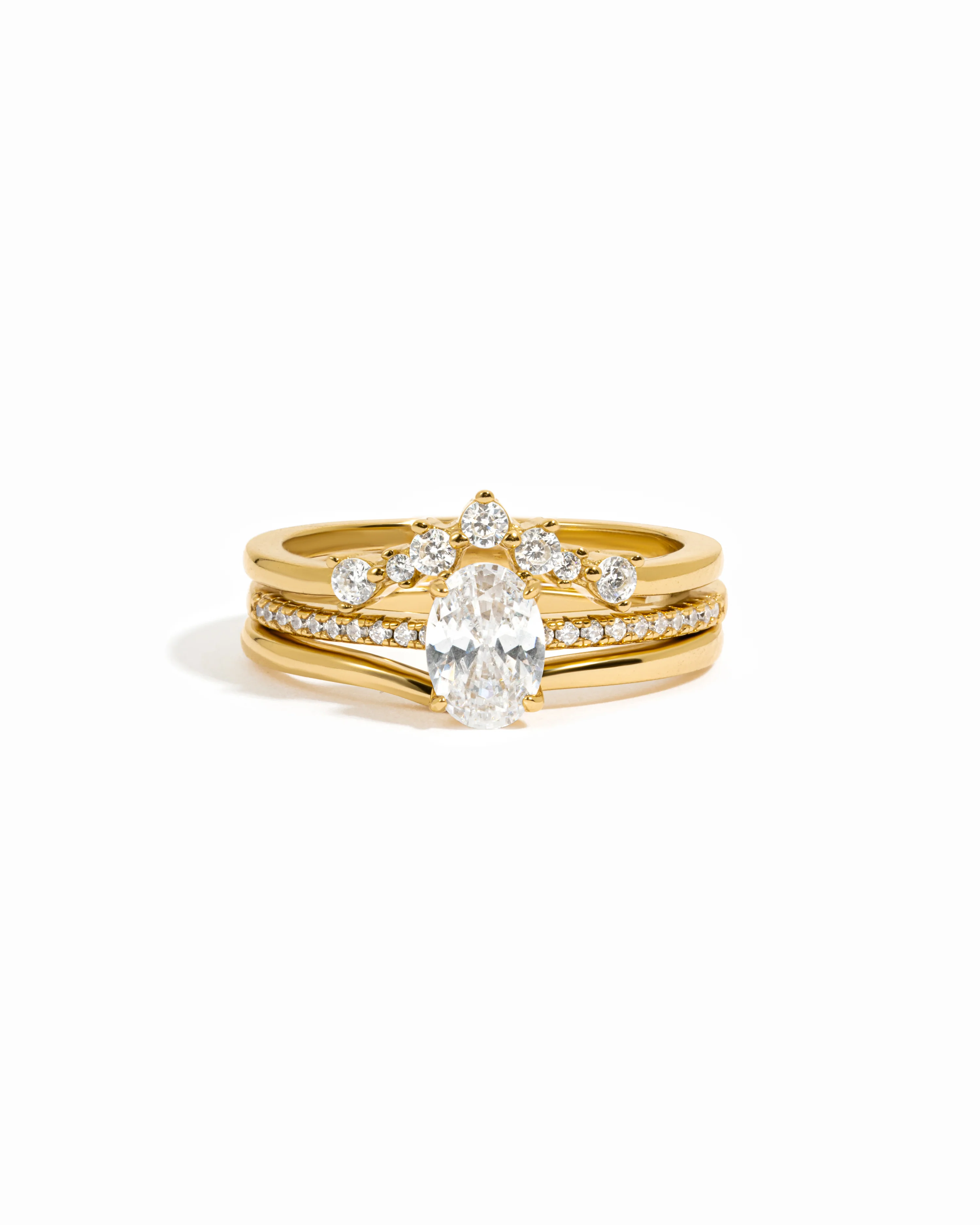 Image of Oval Ring Set