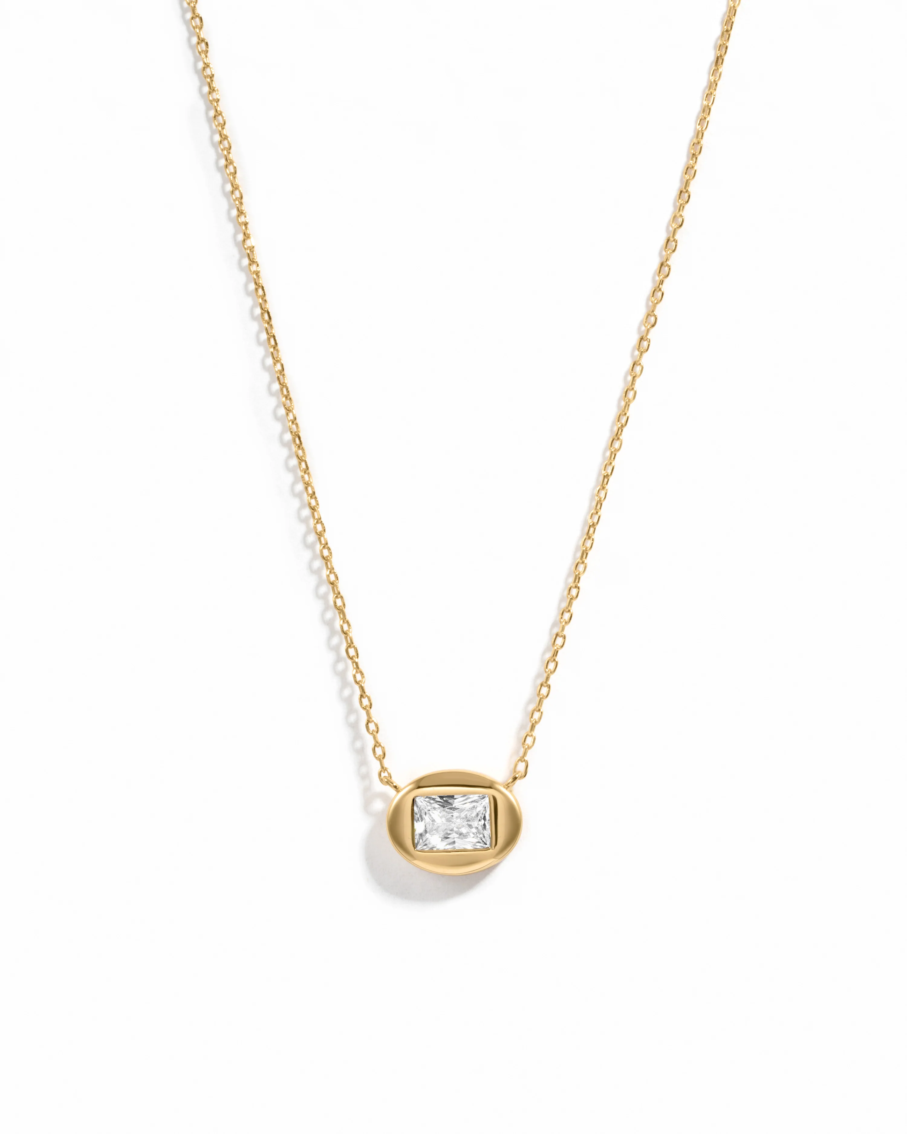 Image of Valerie Bubble Bezel Necklace