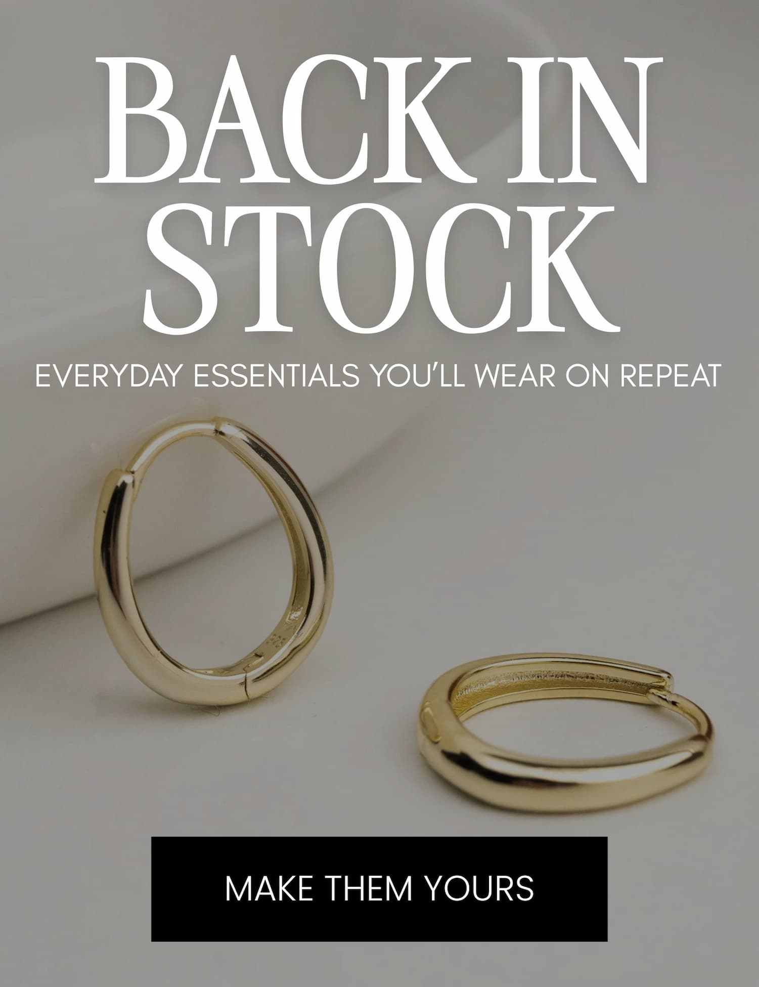 back in stock