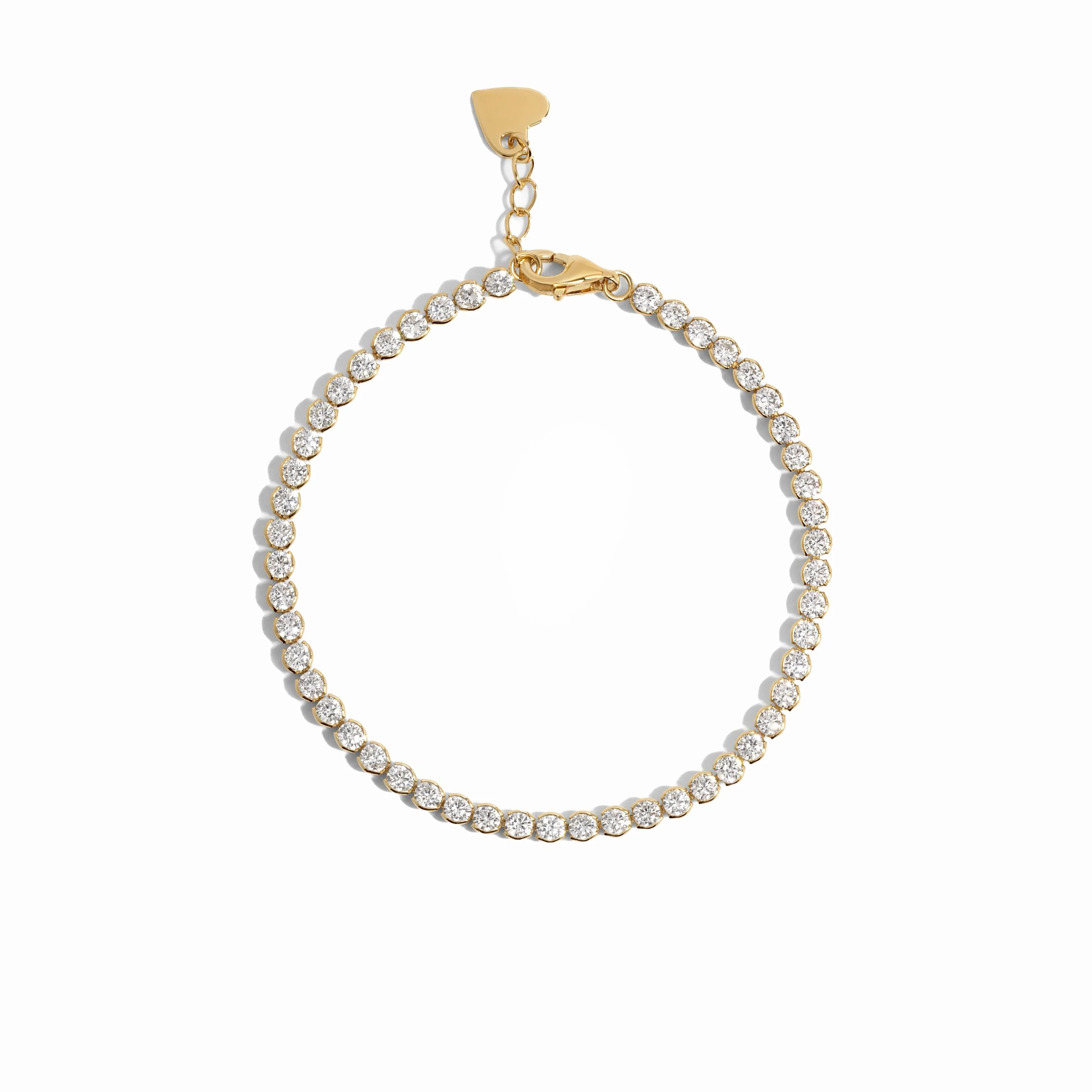 Image of 3mm Round Tennis Bracelet