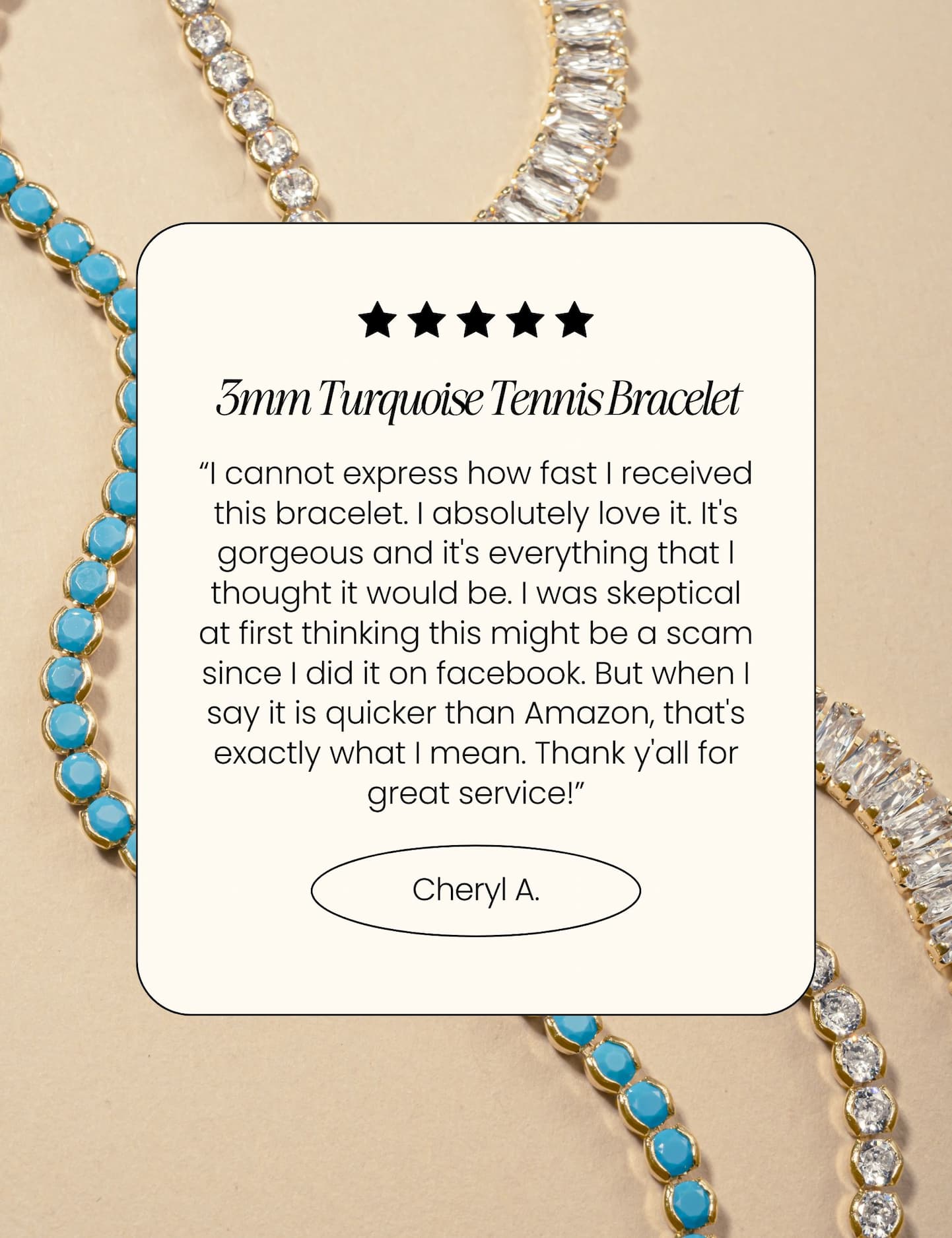 turquoise bracelet