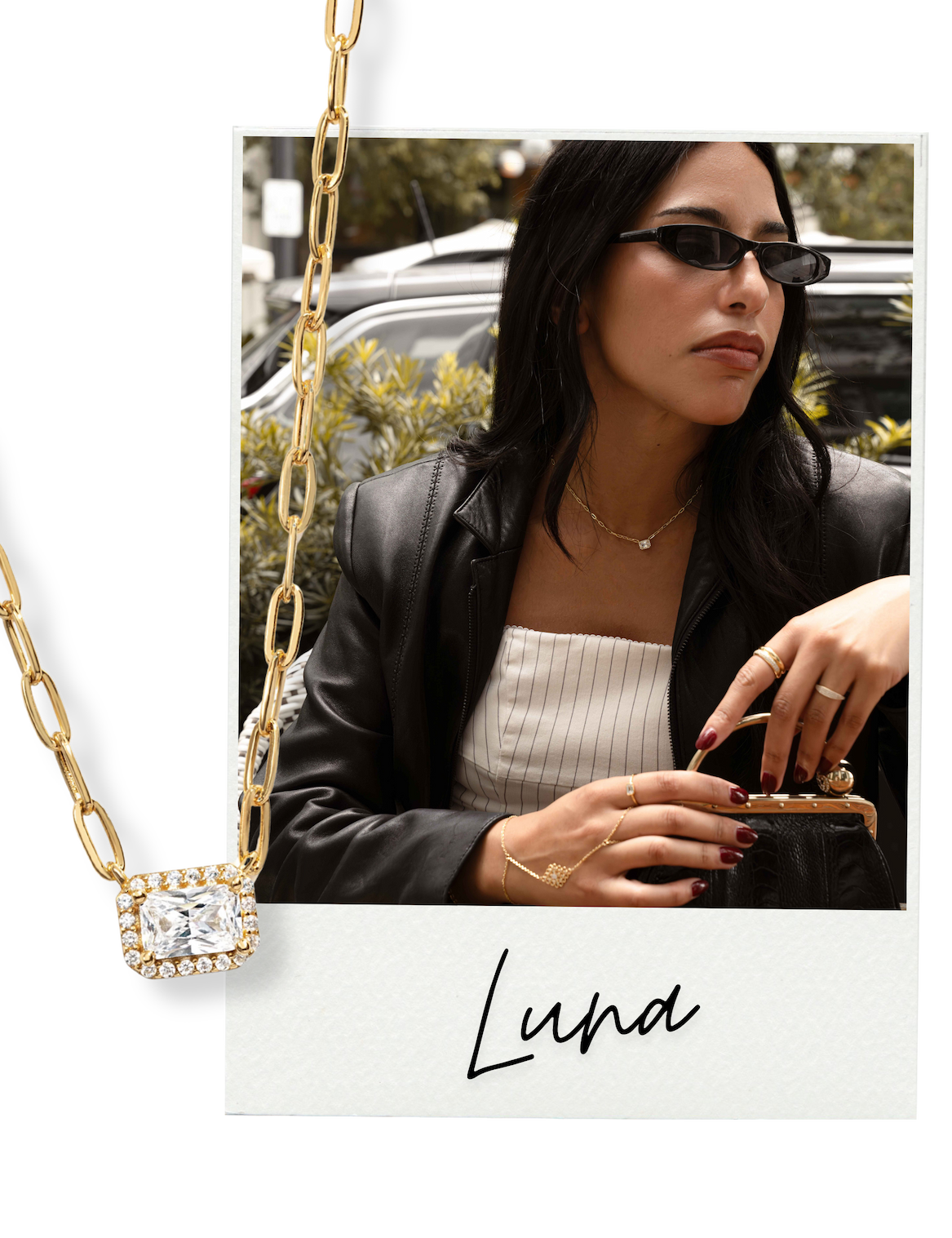 BAGUETTE NECKLACE