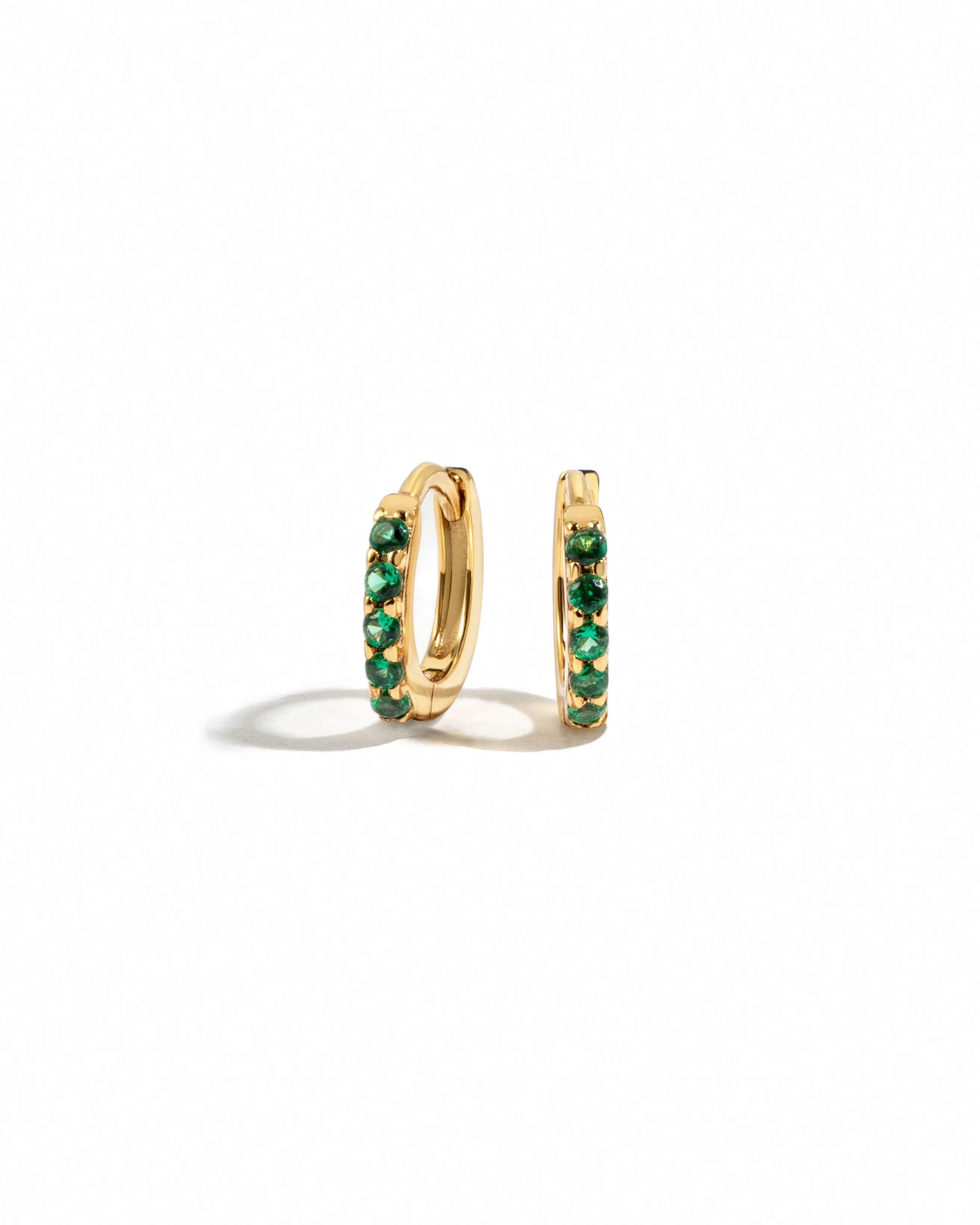 Image of 7mm Emerald Huggies