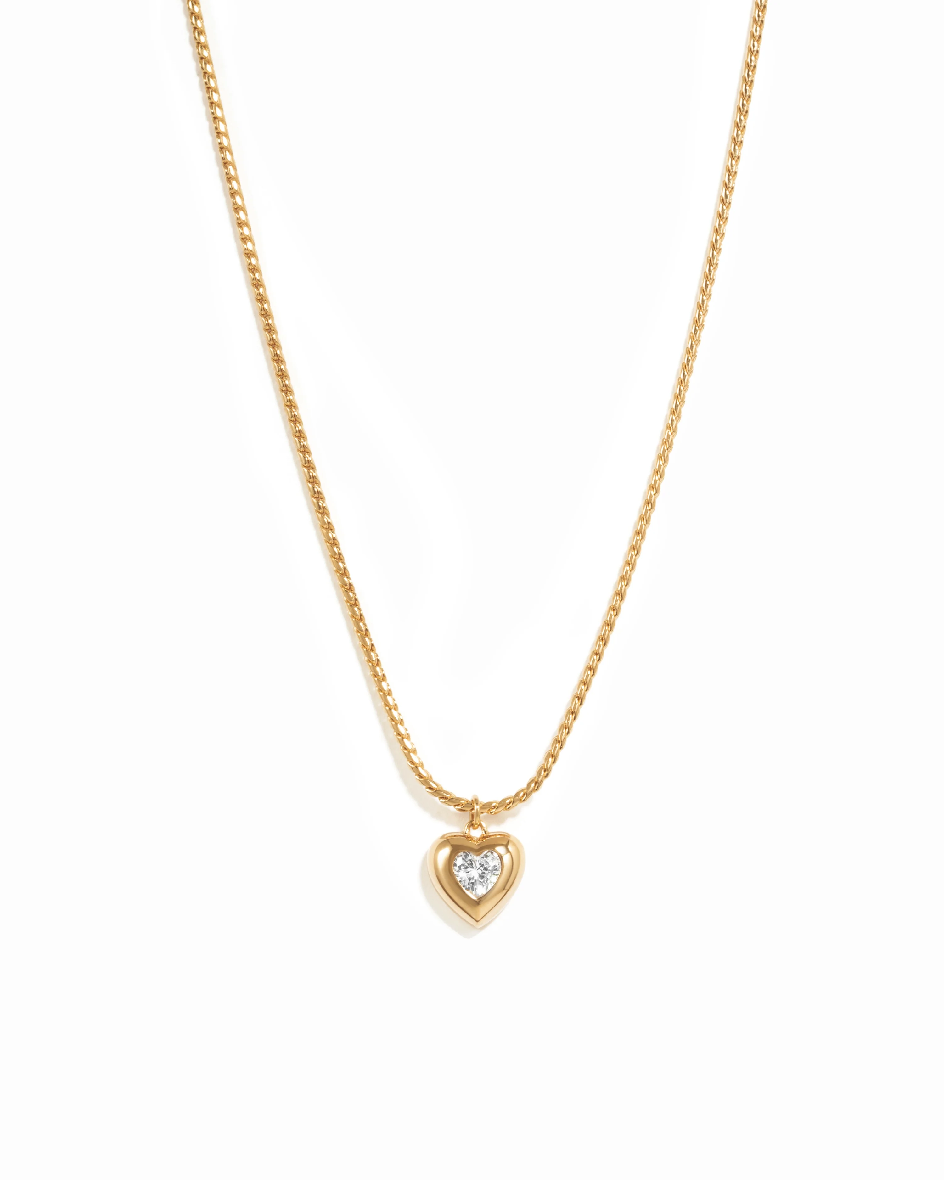 Image of Stephy Heart Pendant Necklace