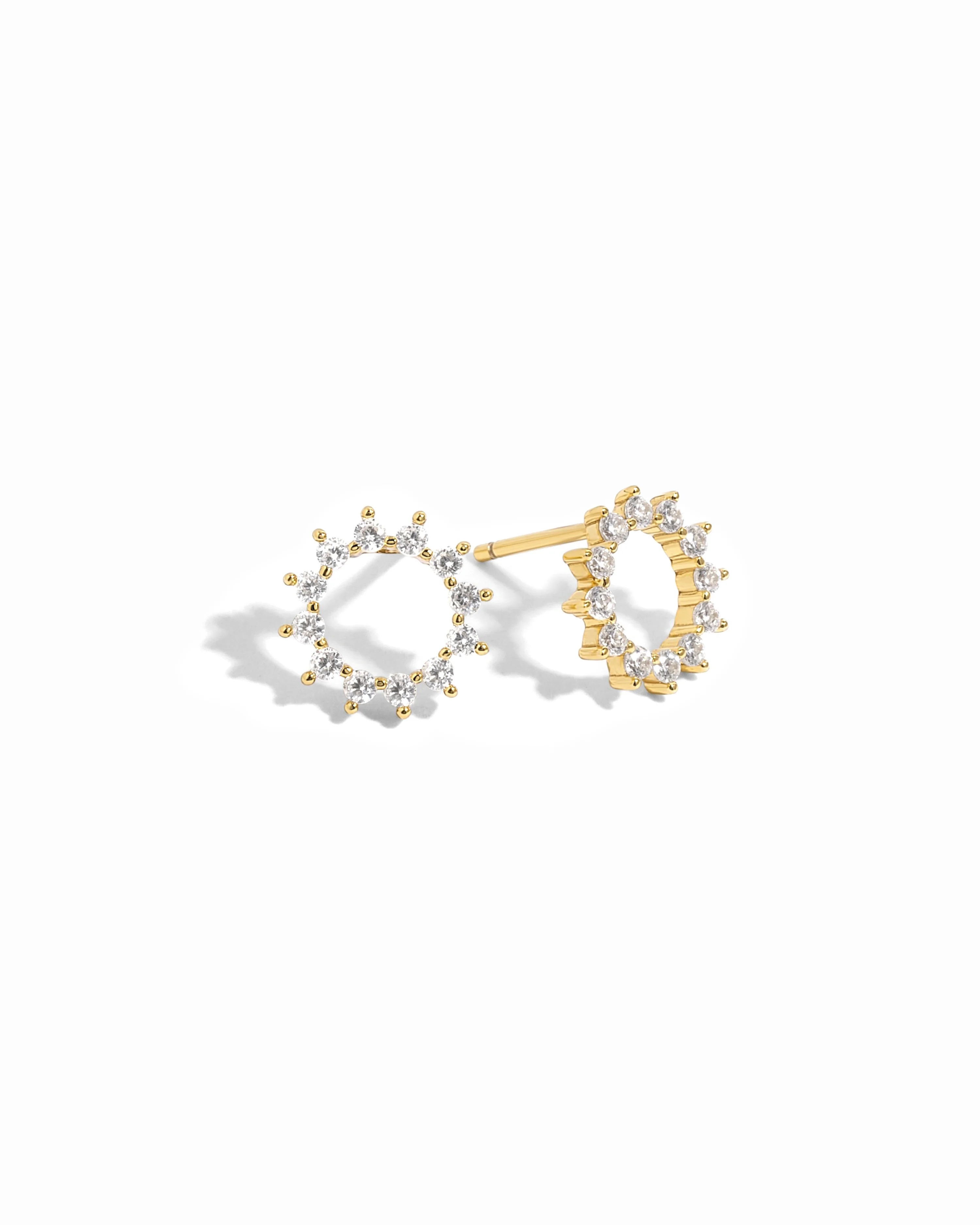 Image of 10mm Sunburst Studs
