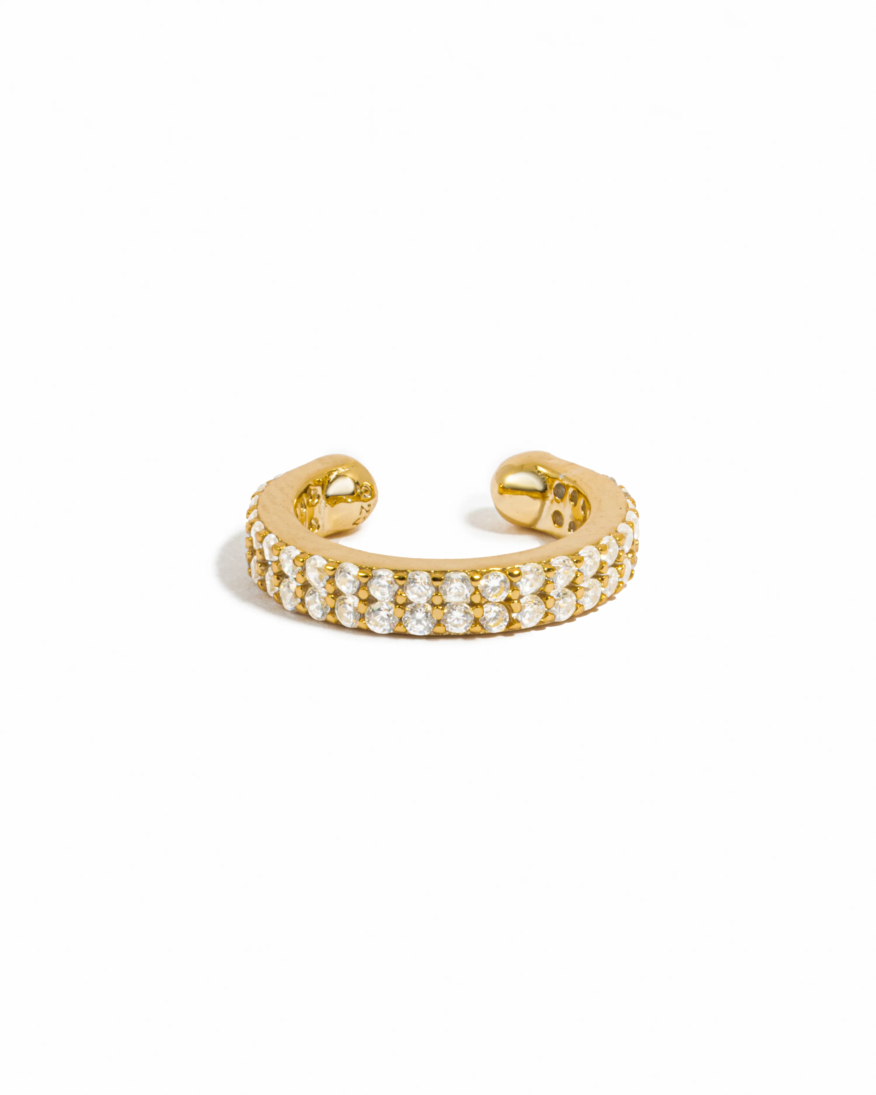 Image of Double Row CZ Ear Cuff