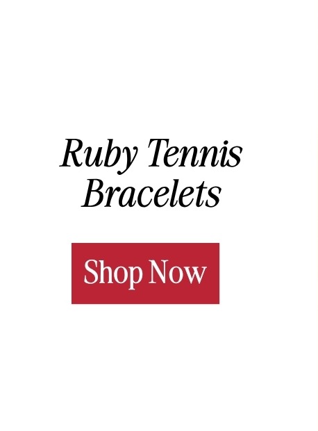 Ruby Tennis Bracelets. Shop Now