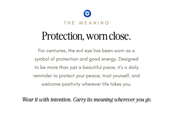 The Meaning — Protection, worn close