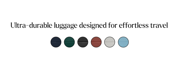 Ultra-durable luggage designed for effortless travel