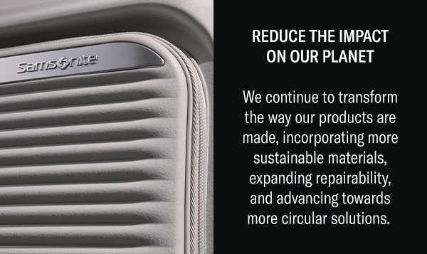 Reduce the Impact on our planet