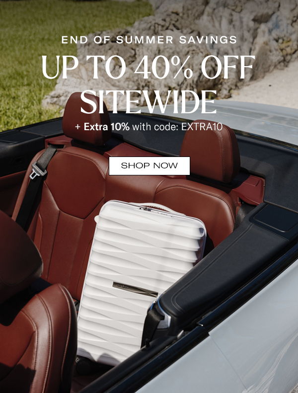 Up to 40% Off Sitewide 