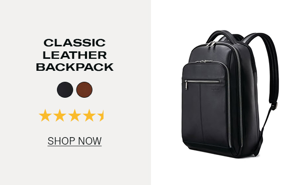 Shop Classic Leather Backpack
