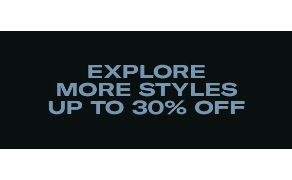 Shop Up to 30% Off Sitewide