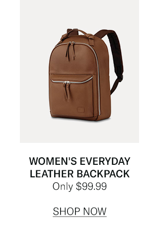 Women's Everyday Leather Backpack