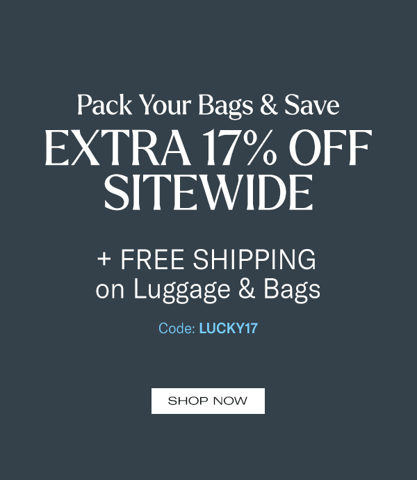 Extra 17% Off Sitewide + FREE Shipping